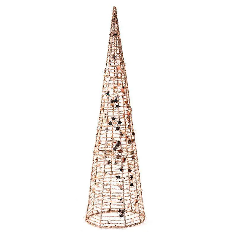 Árbol decorativo Cotidiana metálico 40x12 cm