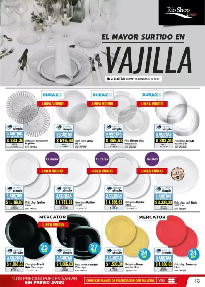 Ofertas de Catálogo Rio Shop Deco 1 de octubre al 15 de octubre 2024 - Página 4 del catálogo