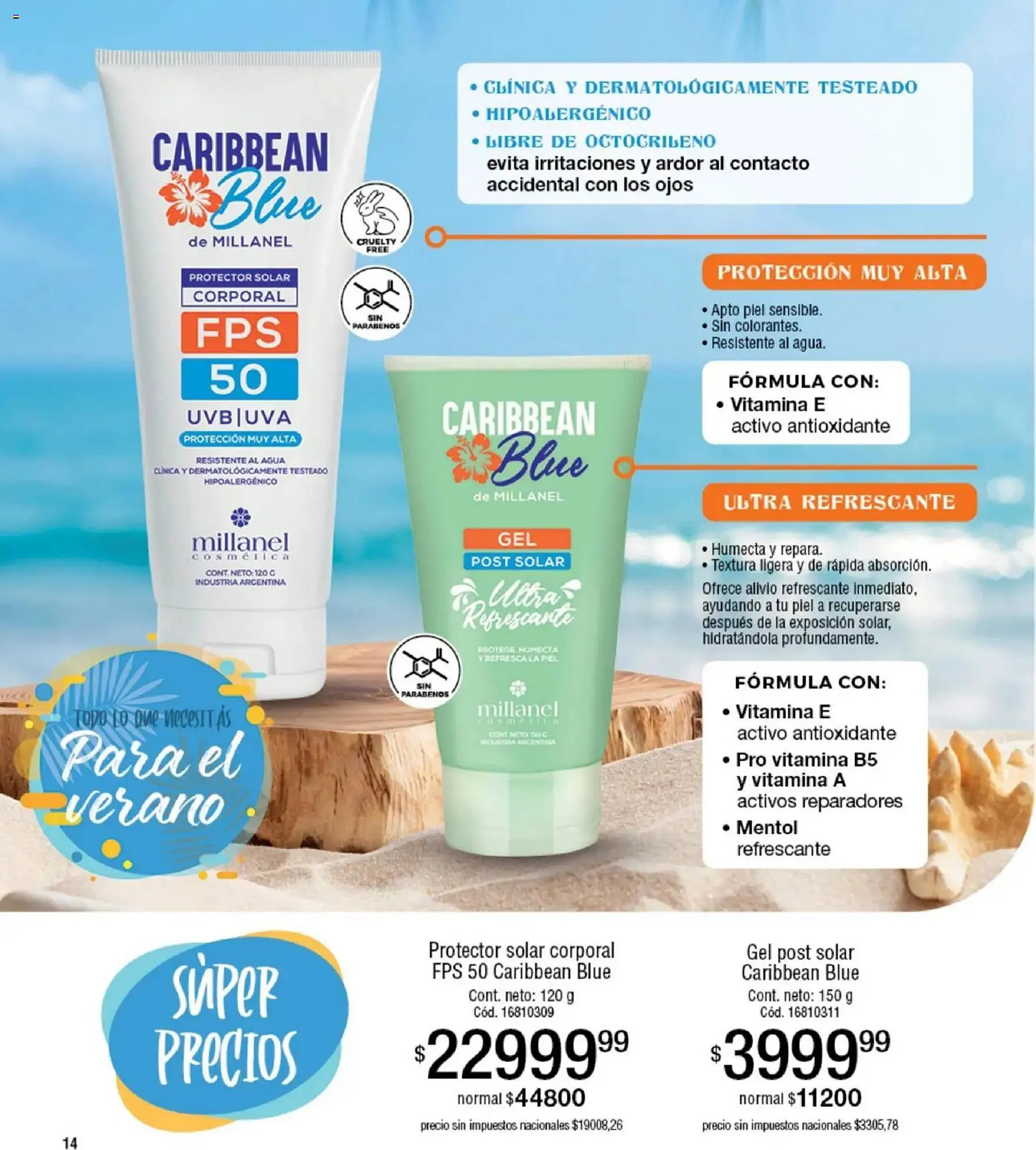 Ofertas de Catálogo Millanel Cosmética 2 de febrero al 2 de marzo 2026 - Página 14 del catálogo