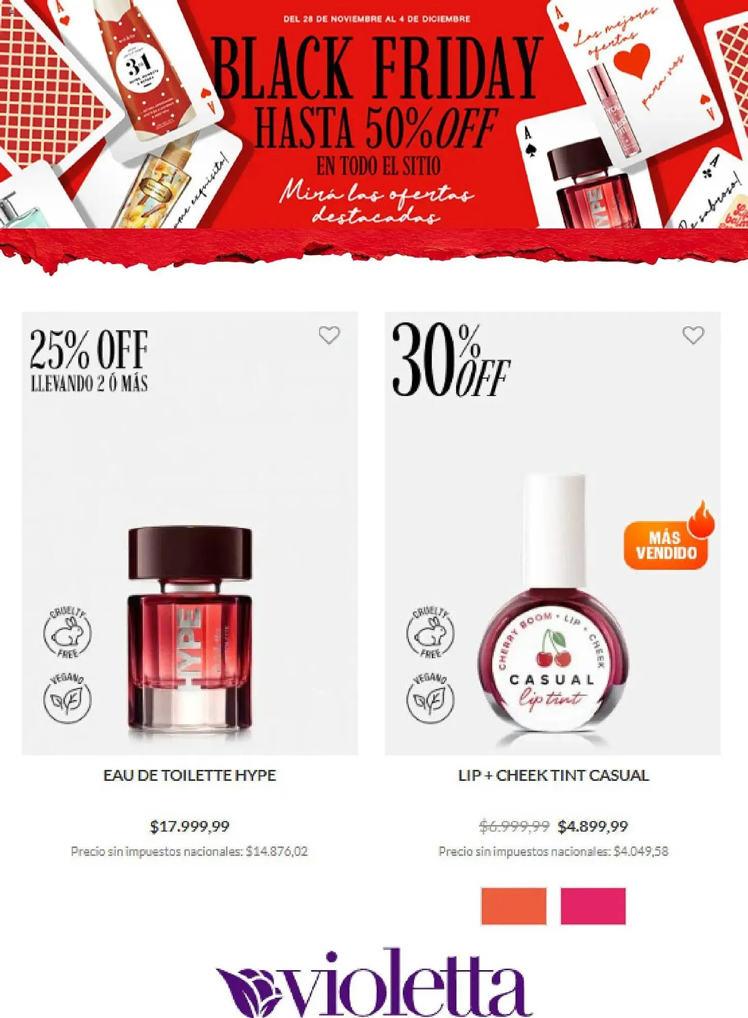 Ofertas de Catálogo Violetta Cosméticos 28 de noviembre al 4 de diciembre 2025 - Página 6 del catálogo