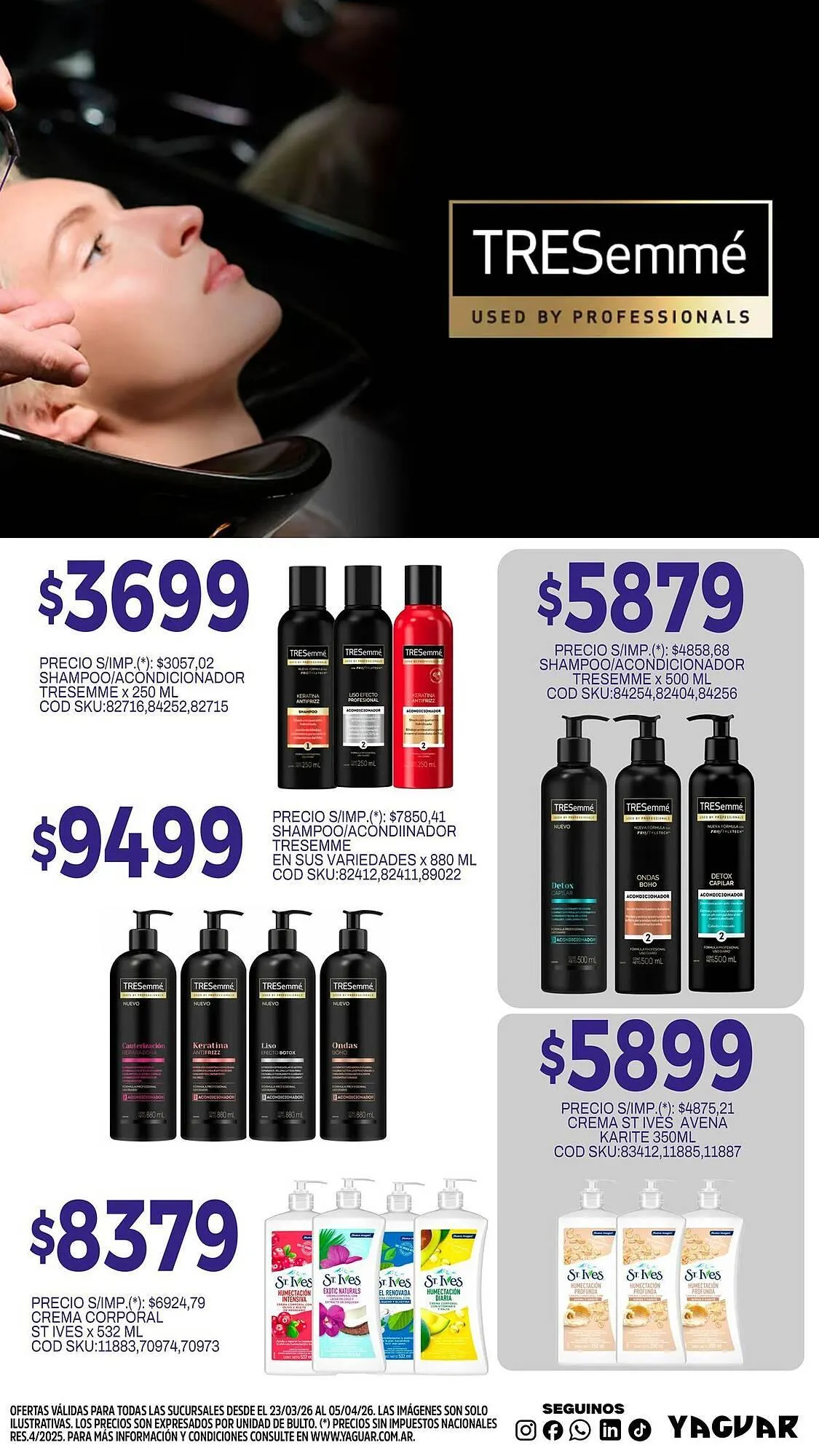 Ofertas de Catálogo Supermercados Yaguar 3 de abril al 5 de abril 2026 - Página 7 del catálogo