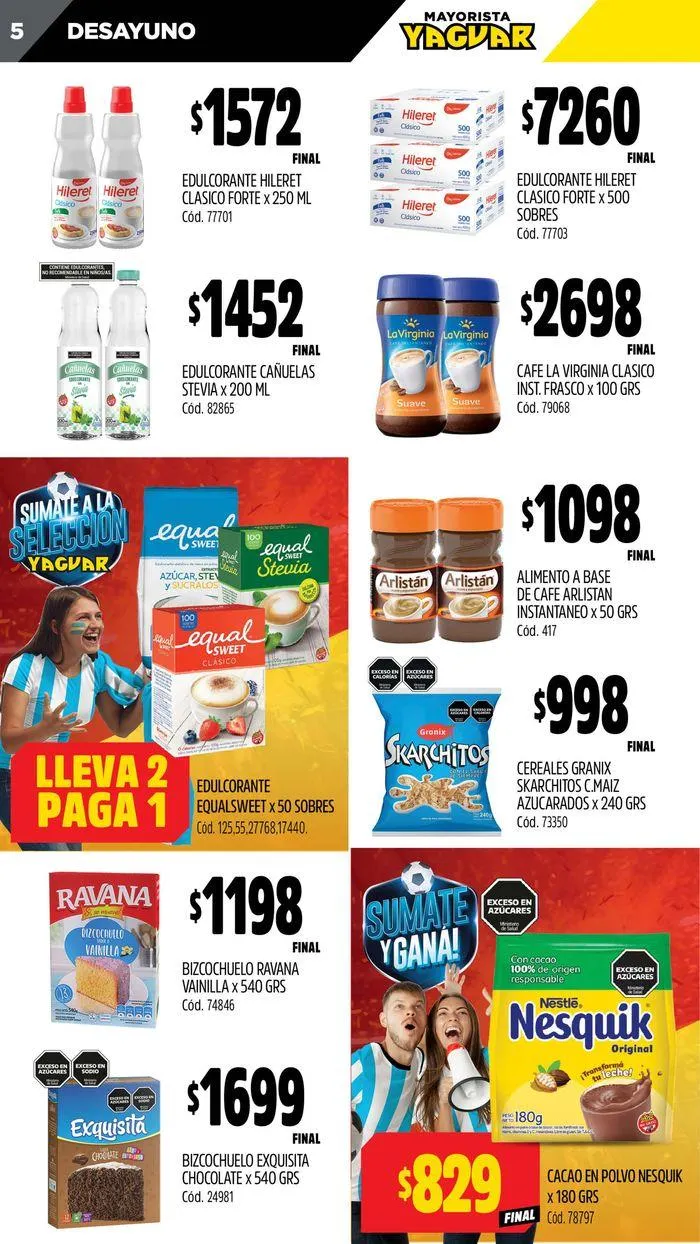 Ofertas de Ofertas Supermercados Yaguar Mar del Plata 8 de julio al 13 de julio 2024 - Página 5 del catálogo