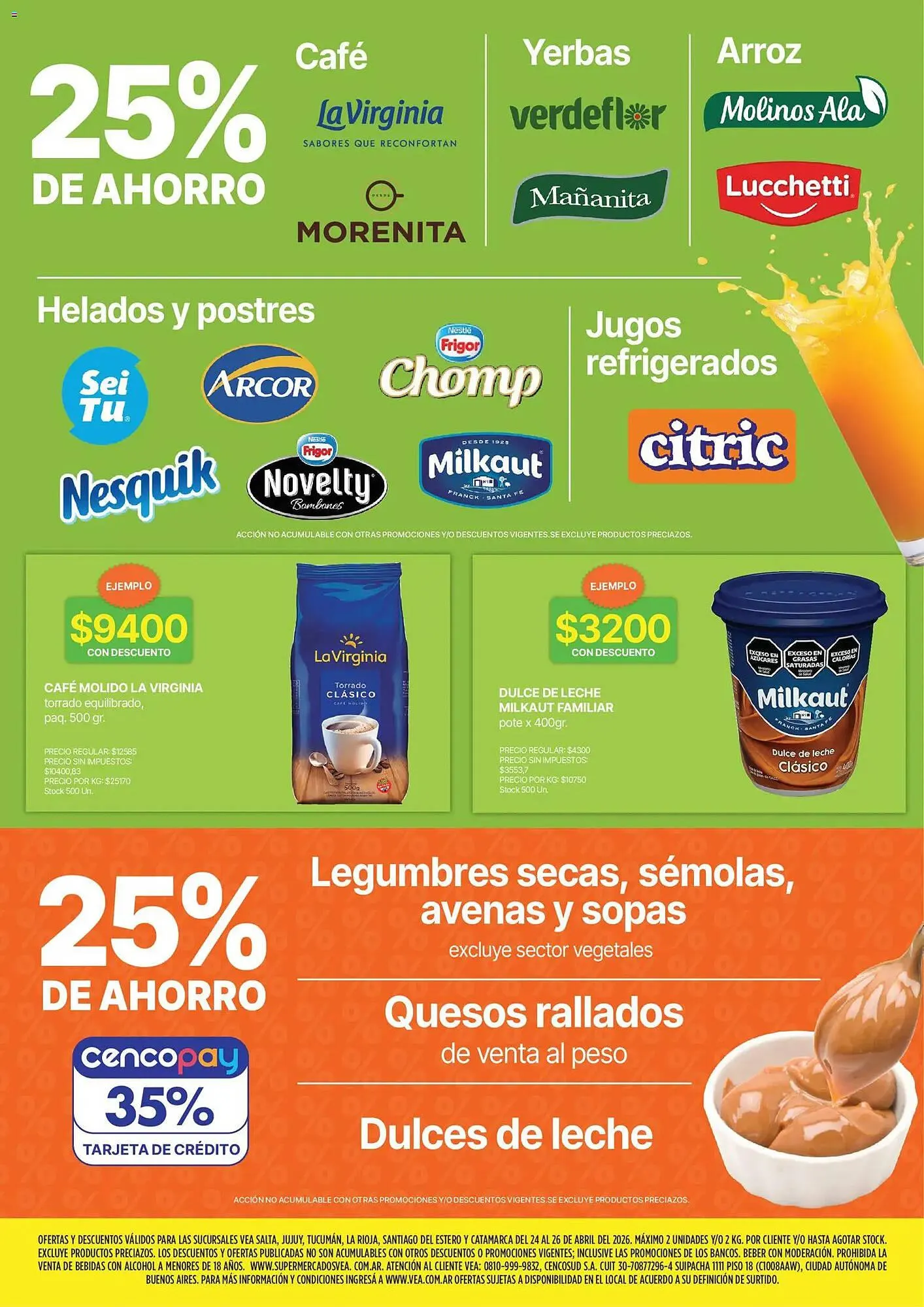 Ofertas de Catálogo Supermercados Vea 24 de abril al 26 de abril 2026 - Página 3 del catálogo