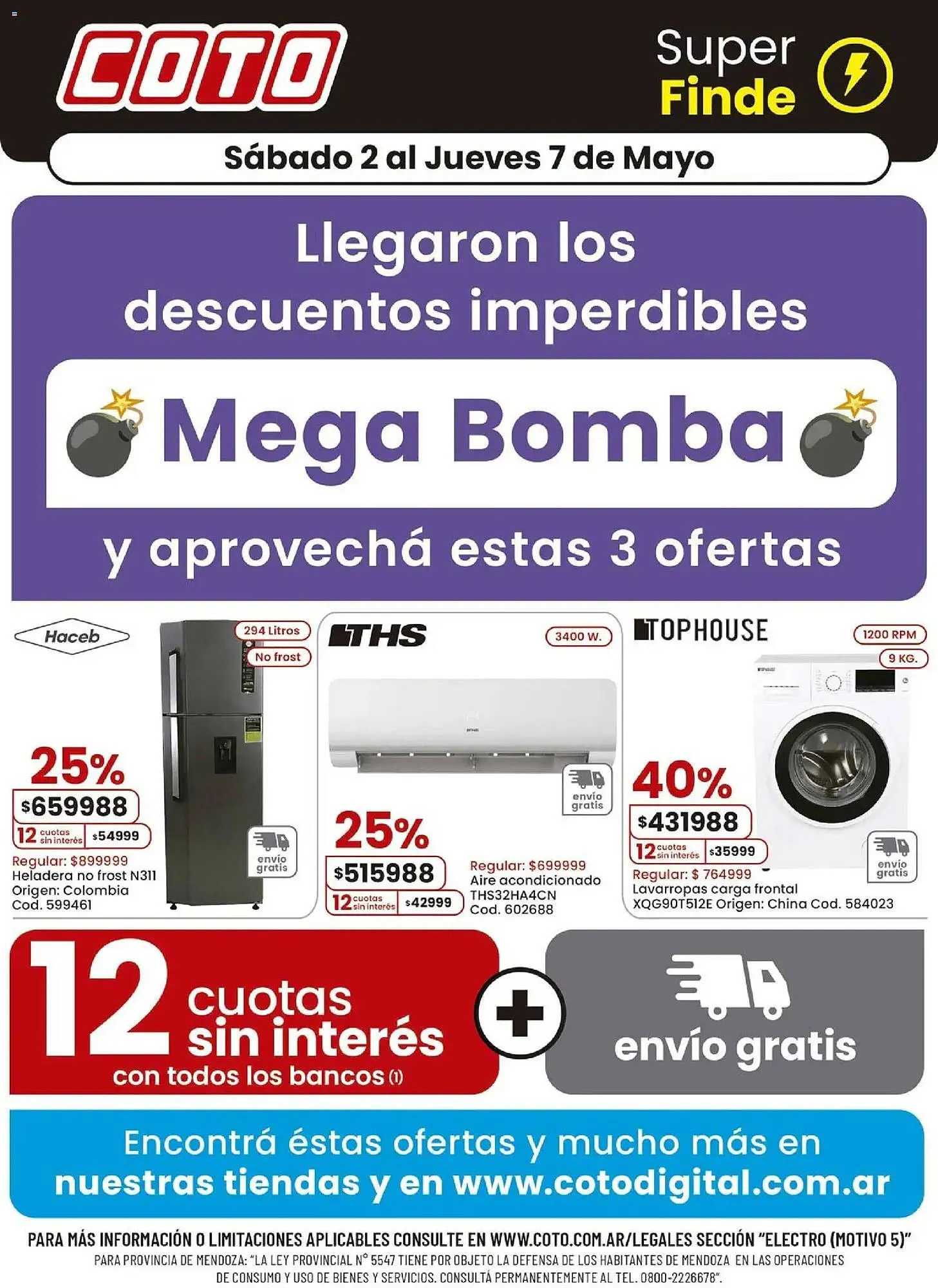 Ofertas de Catálogo Coto 2 de mayo al 8 de mayo 2026 - Página 1 del catálogo