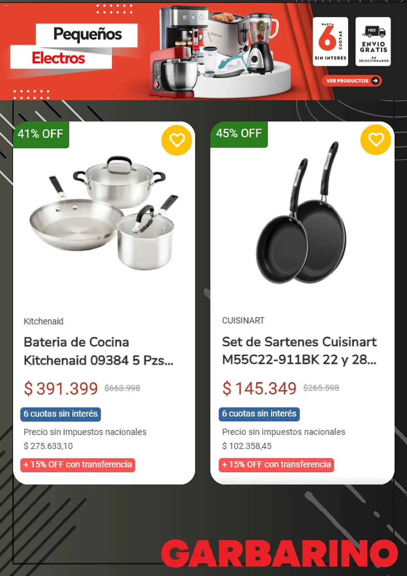 Ofertas de Catálogo Garbarino 20 de enero al 19 de febrero 2026 - Página 4 del catálogo