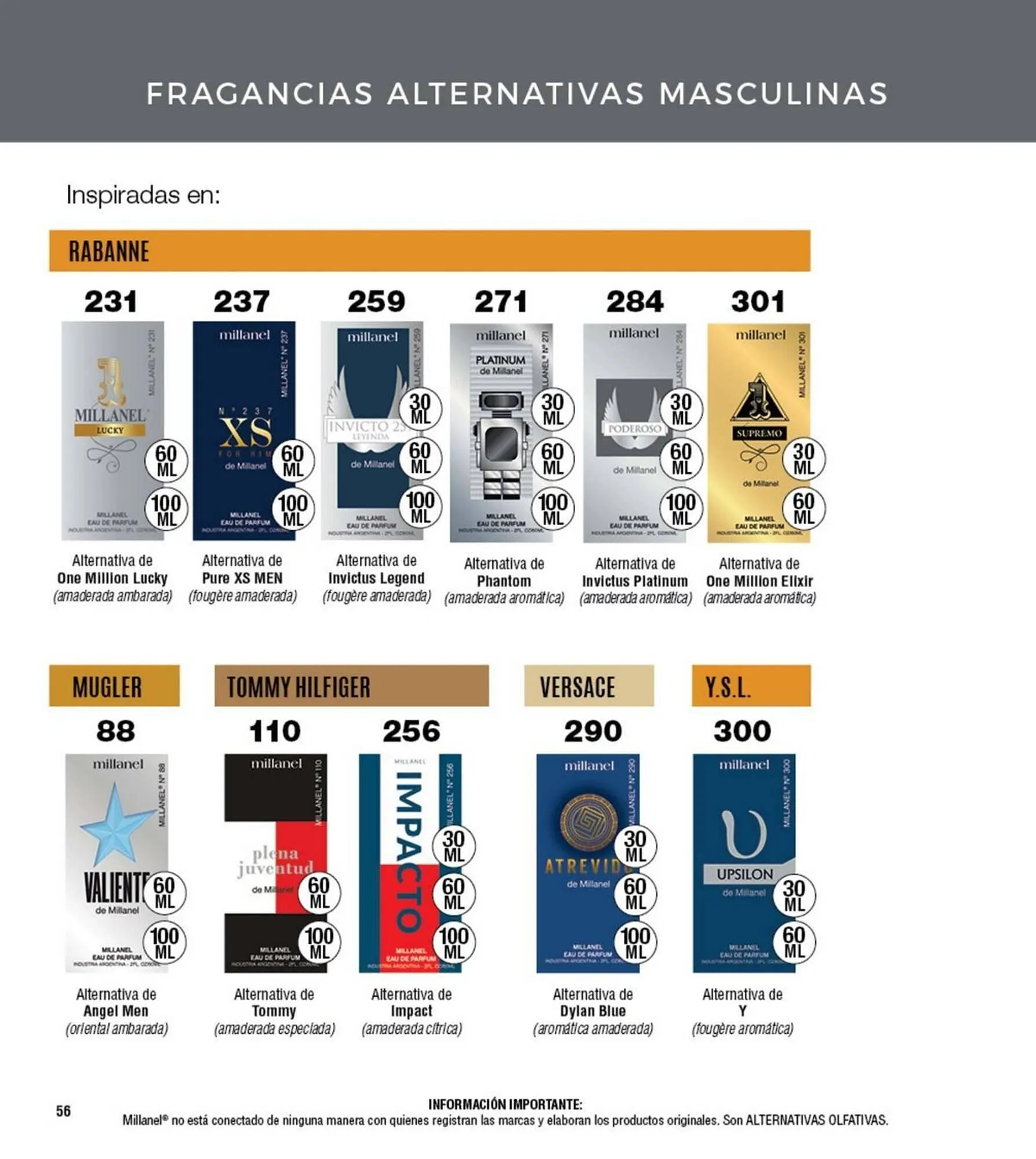 Ofertas de Catálogo Millanel Cosmética 3 de marzo al 30 de marzo 2025 - Página 56 del catálogo