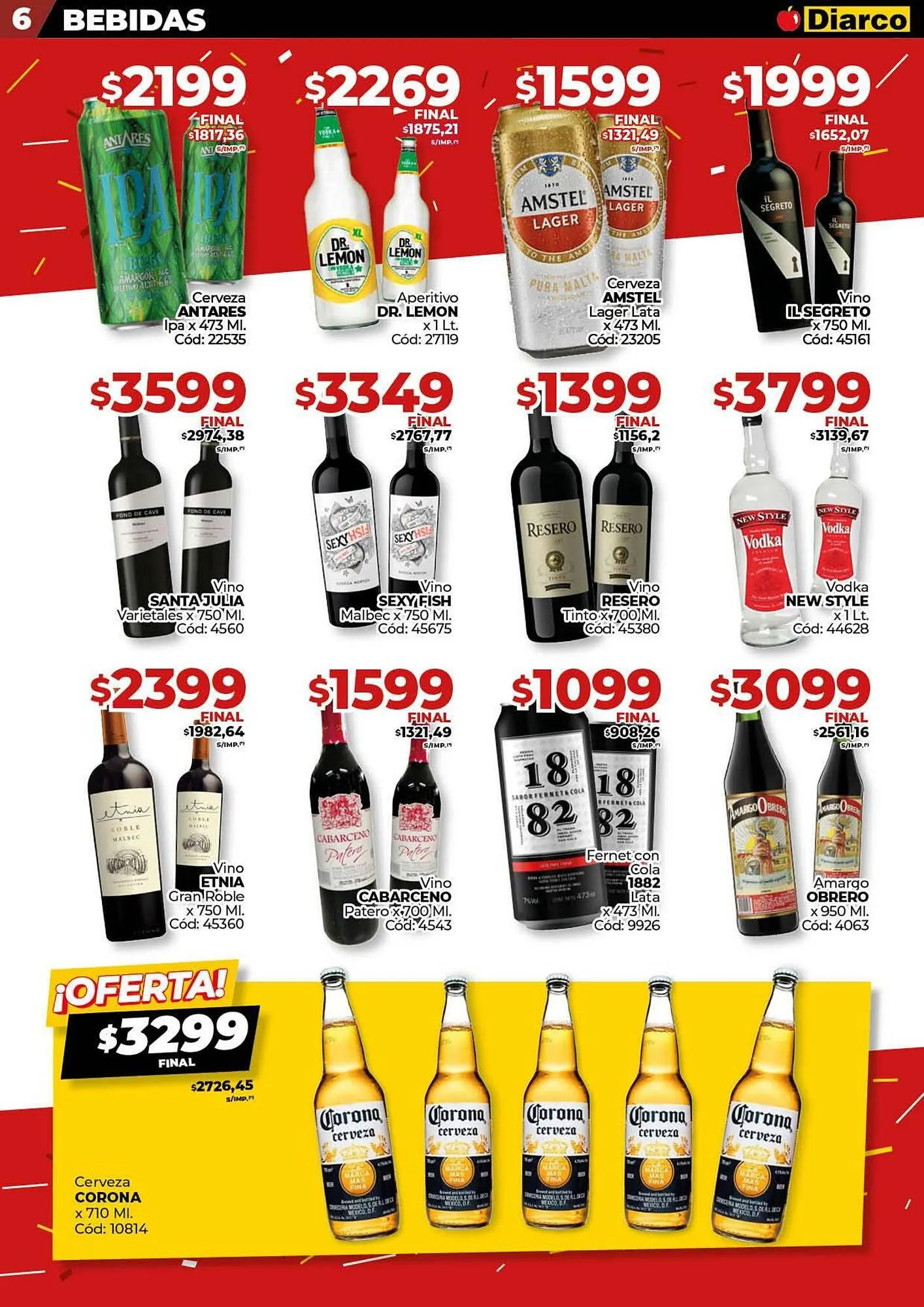 Ofertas de Catálogo Diarco 12 de mayo al 18 de mayo 2025 - Página 6 del catálogo