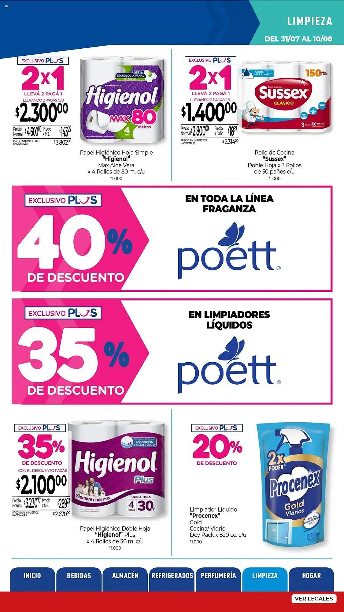 Ofertas de Catálogo La Anonima 31 de julio al 11 de agosto 2025 - Página 30 del catálogo