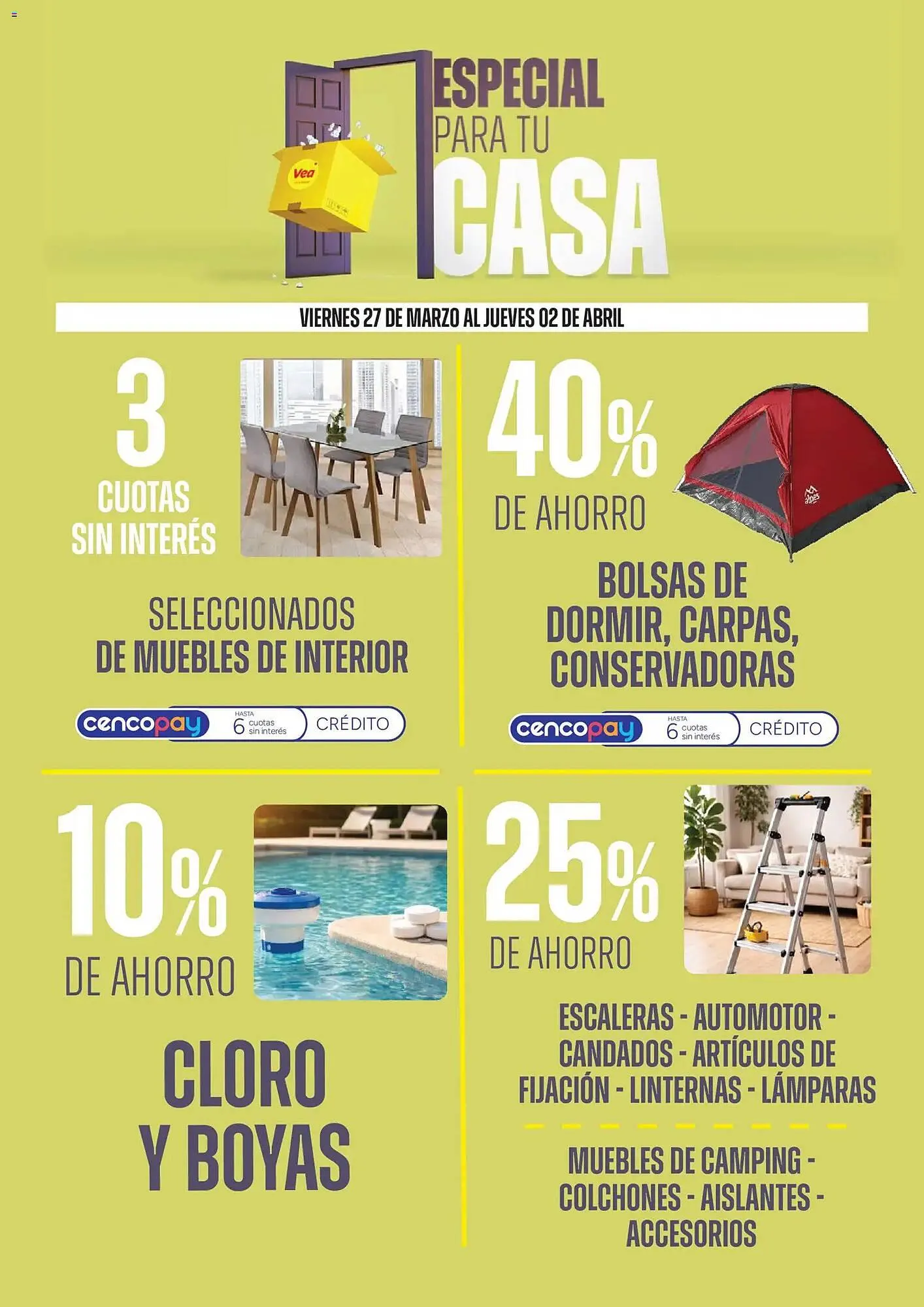 Ofertas de Catálogo Supermercados Vea 27 de marzo al 1 de abril 2026 - Página 4 del catálogo