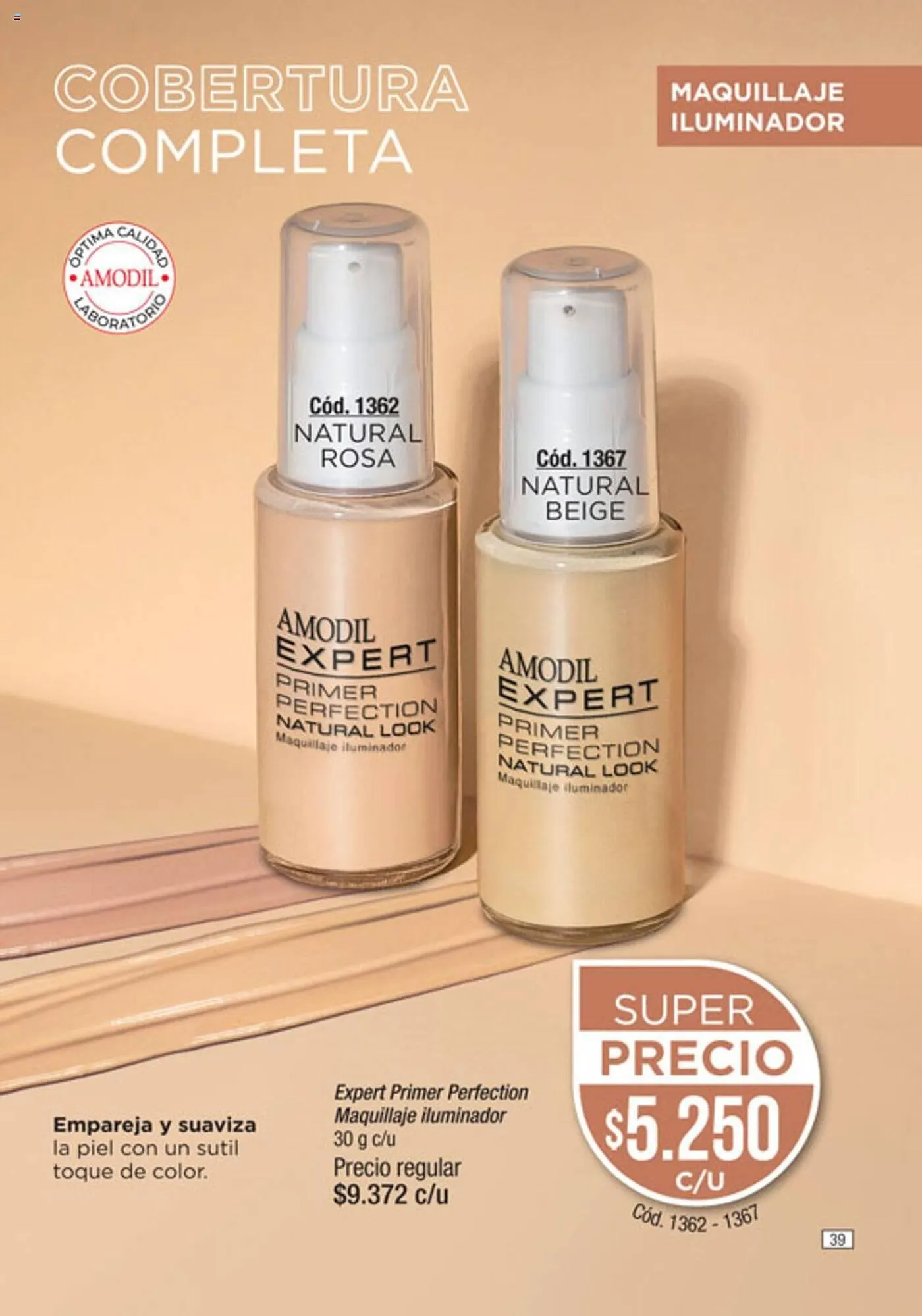 Ofertas de Catálogo Amodil 2 de octubre al 15 de octubre 2024 - Página 39 del catálogo