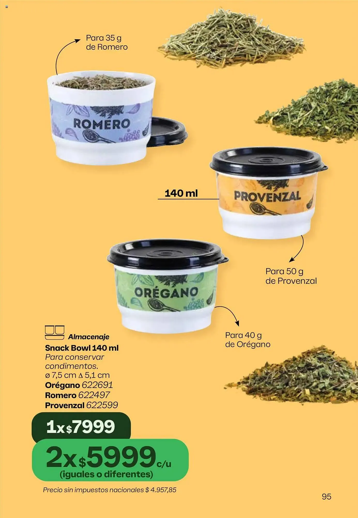 Ofertas de Catálogo Tupperware 9 de julio al 23 de julio 2025 - Página 96 del catálogo