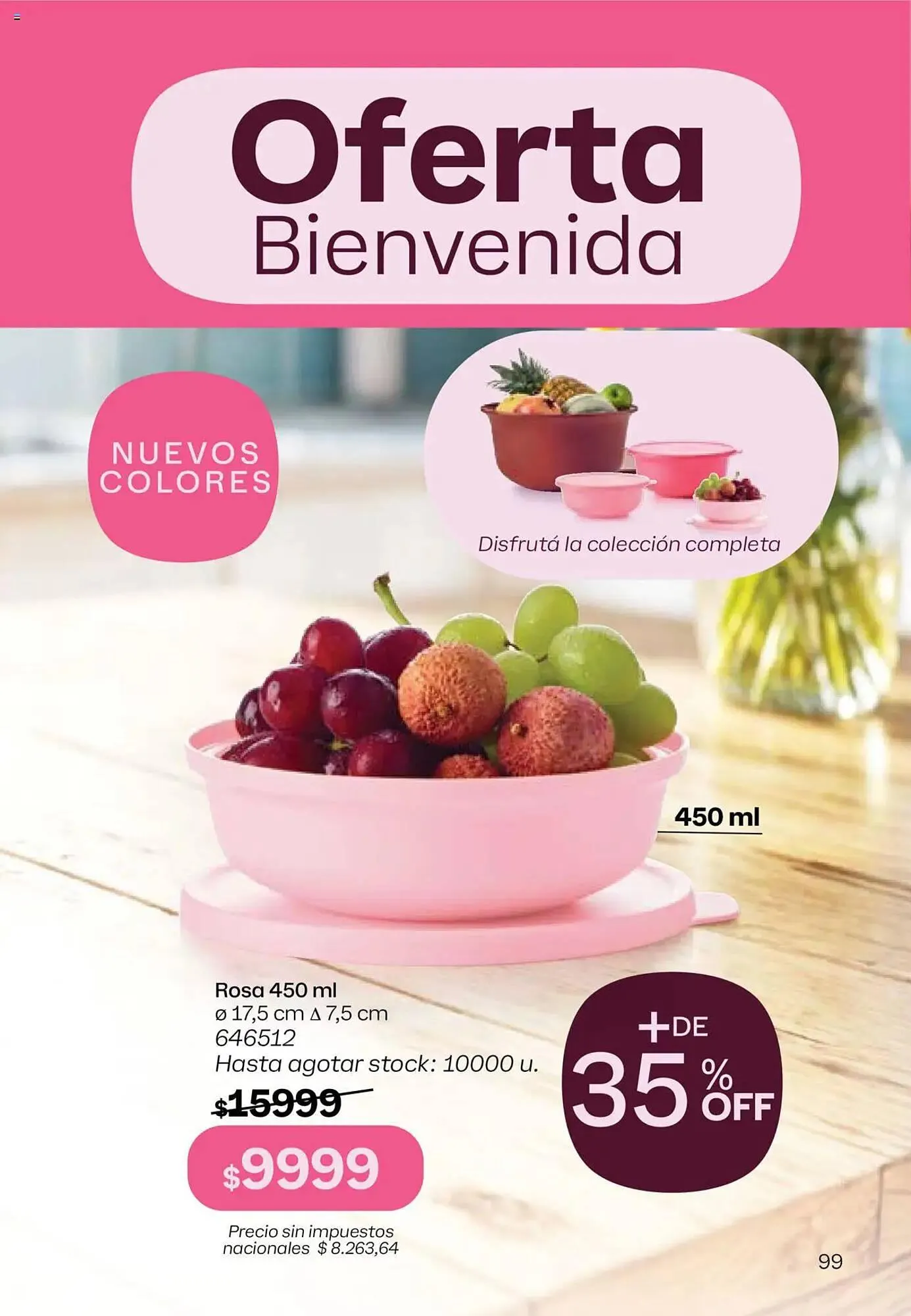 Ofertas de Catálogo Tupperware 29 de mayo al 12 de junio 2025 - Página 100 del catálogo
