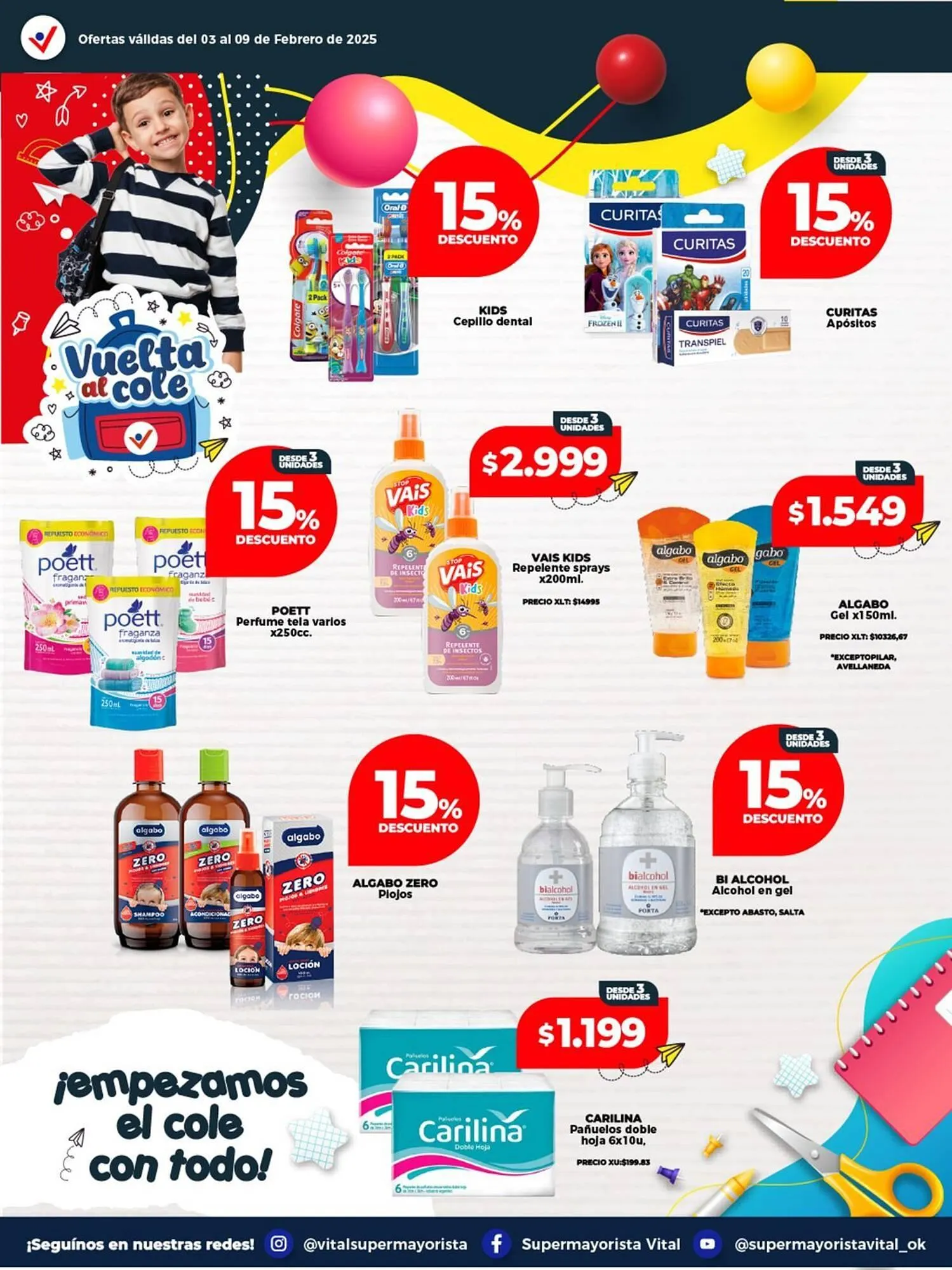 Ofertas de Catálogo Supermayorista Vital 3 de febrero al 9 de febrero 2025 - Página 16 del catálogo