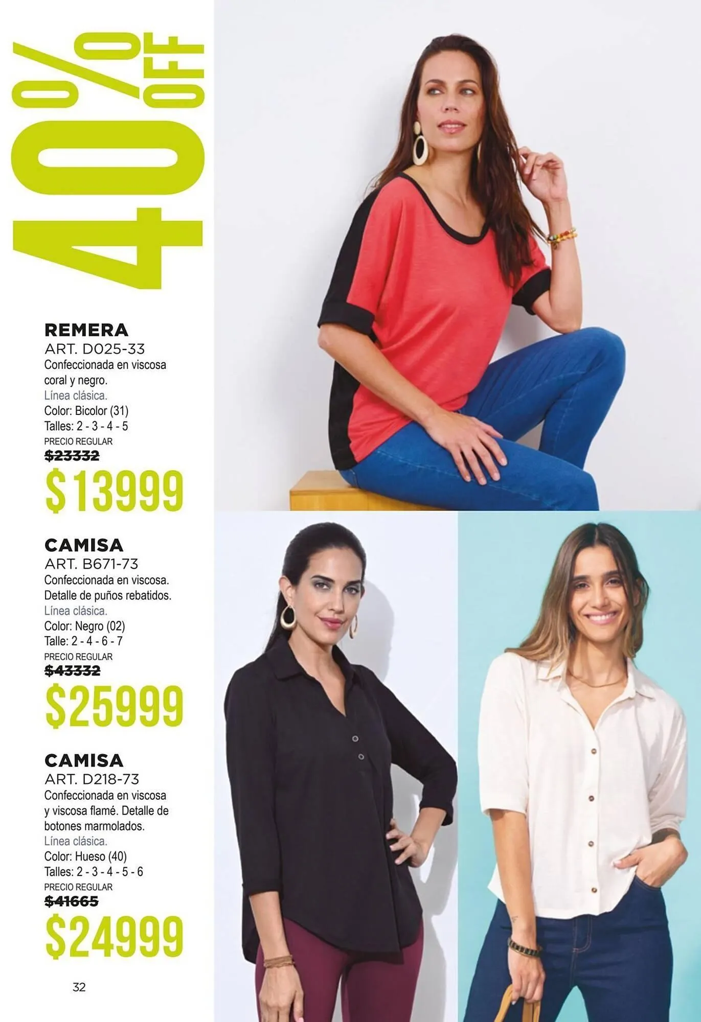 Ofertas de Catálogo Juana Bonita 9 de abril al 22 de abril 2025 - Página 32 del catálogo