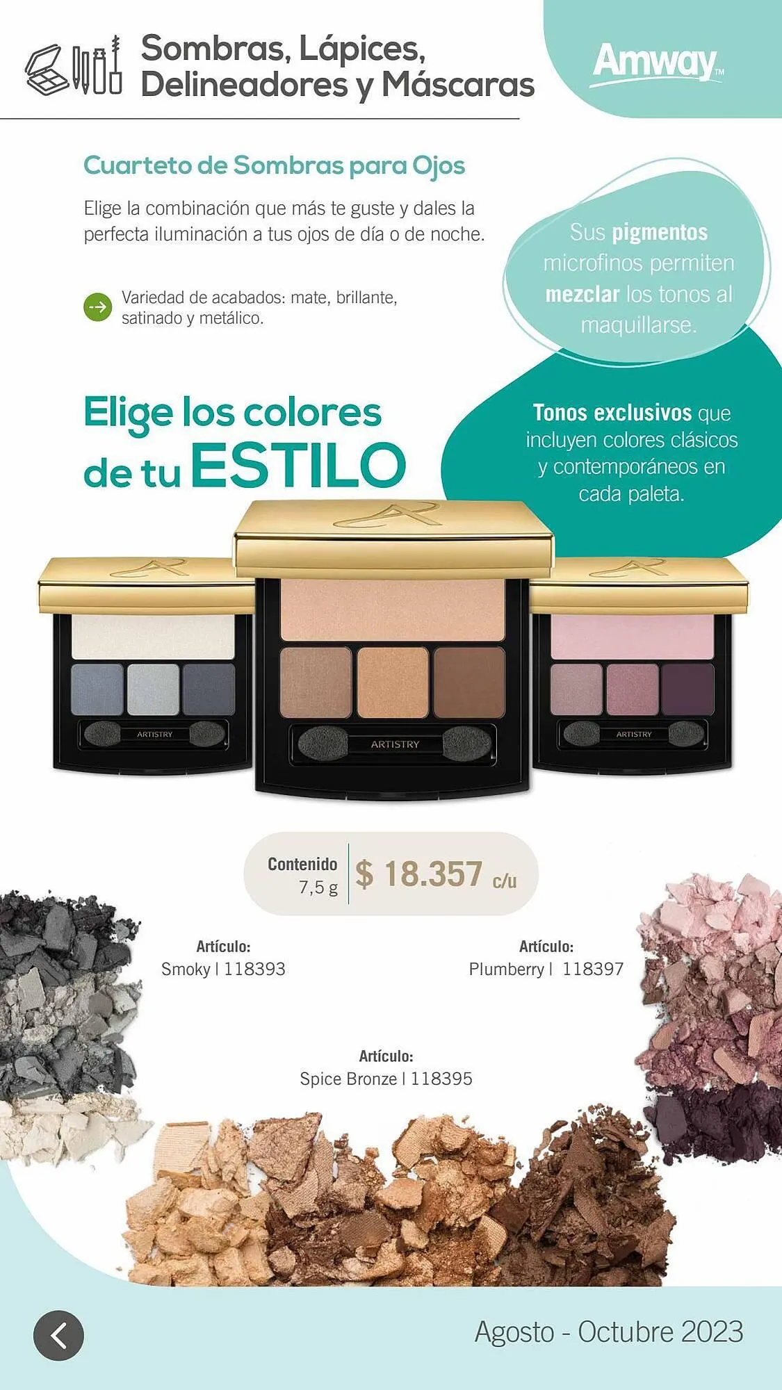 Ofertas de Catálogo Amway 1 de agosto al 31 de octubre 2023 - Página 28 del catálogo