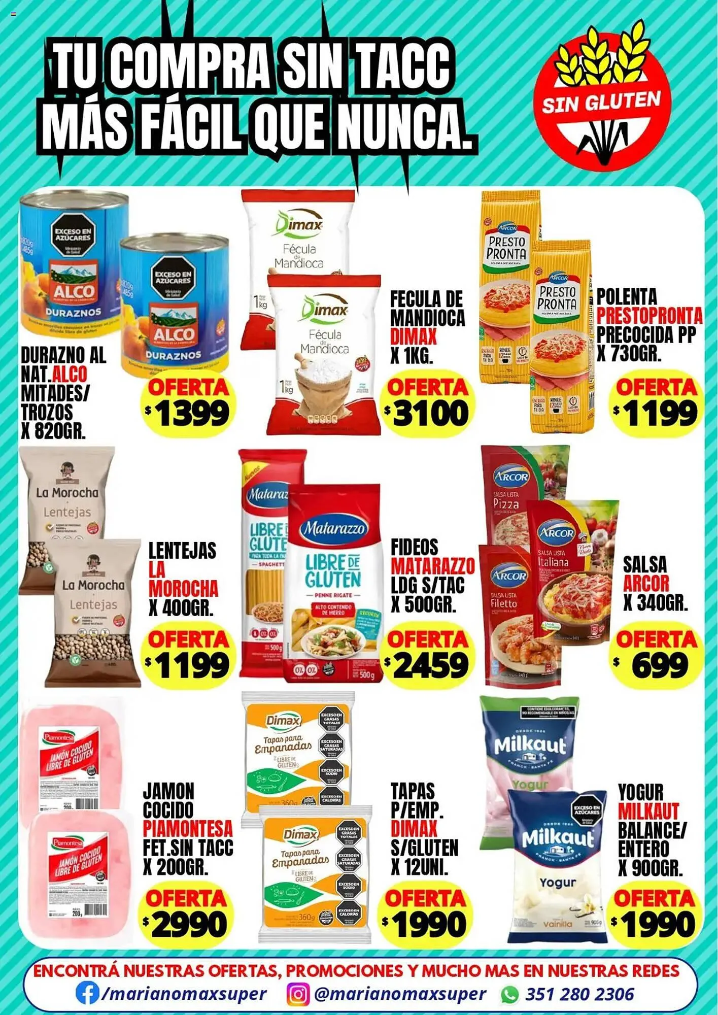 Ofertas de Catálogo Supermercados Mariano Max 15 de julio al 23 de julio 2025 - Página 6 del catálogo