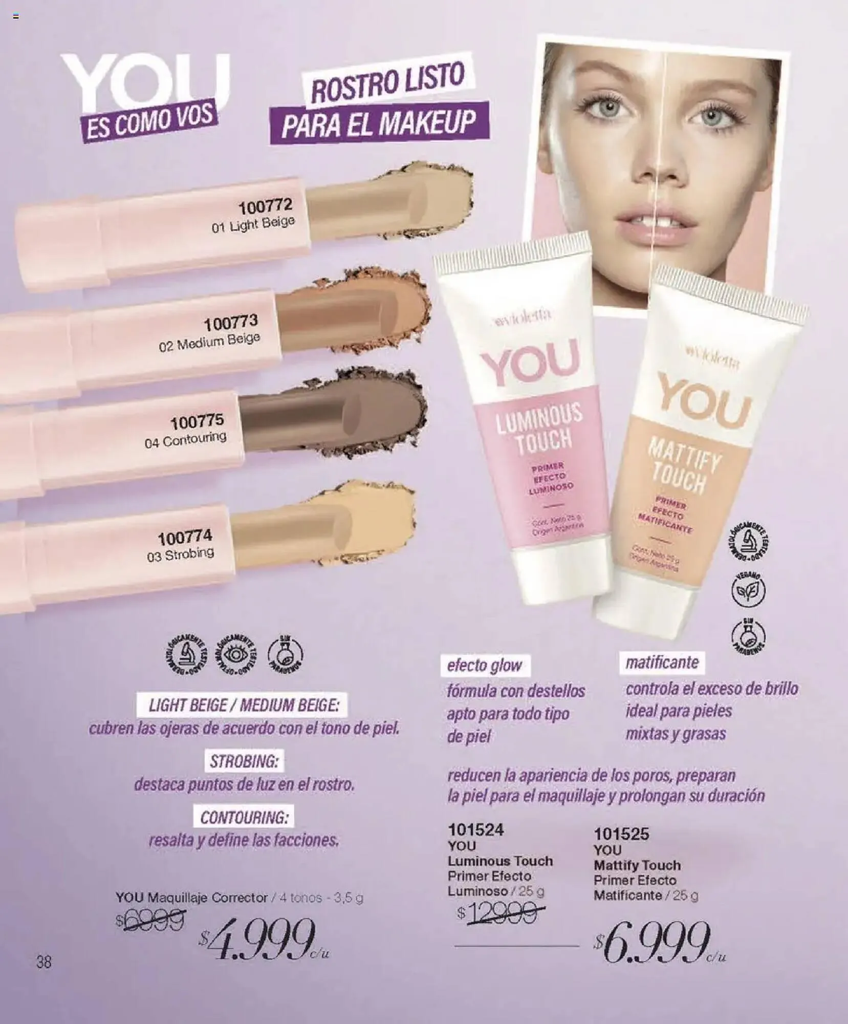 Ofertas de Catálogo Violetta Cosméticos 9 de octubre al 12 de noviembre 2025 - Página 38 del catálogo