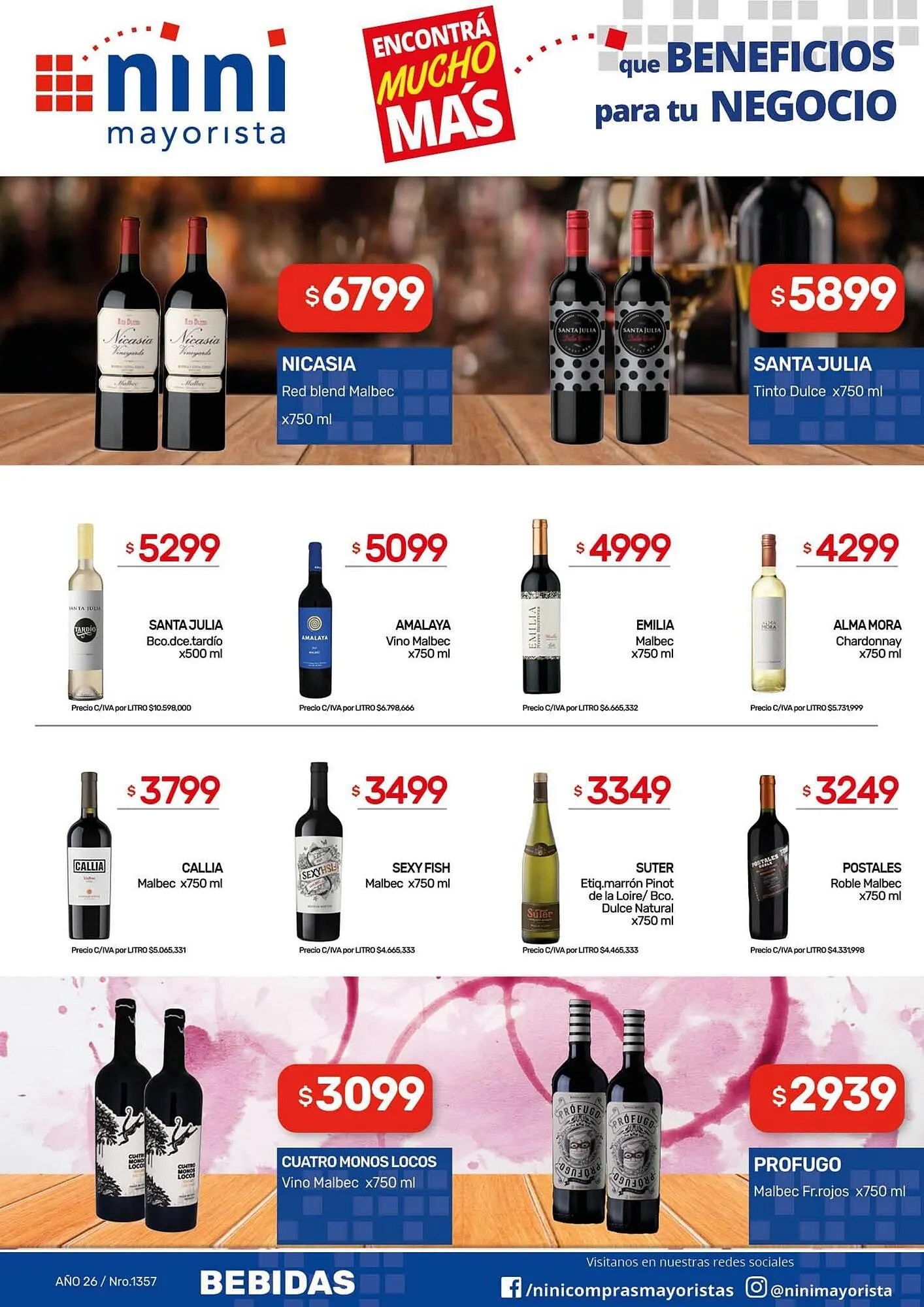 Ofertas de Catálogo Nini Mayorista 27 de abril al 3 de mayo 2026 - Página 16 del catálogo
