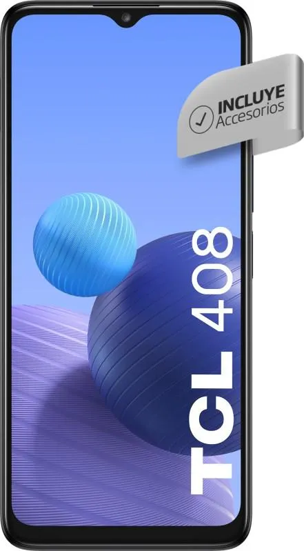 Celular Liberado 408 Gris 64 Gb - TCL