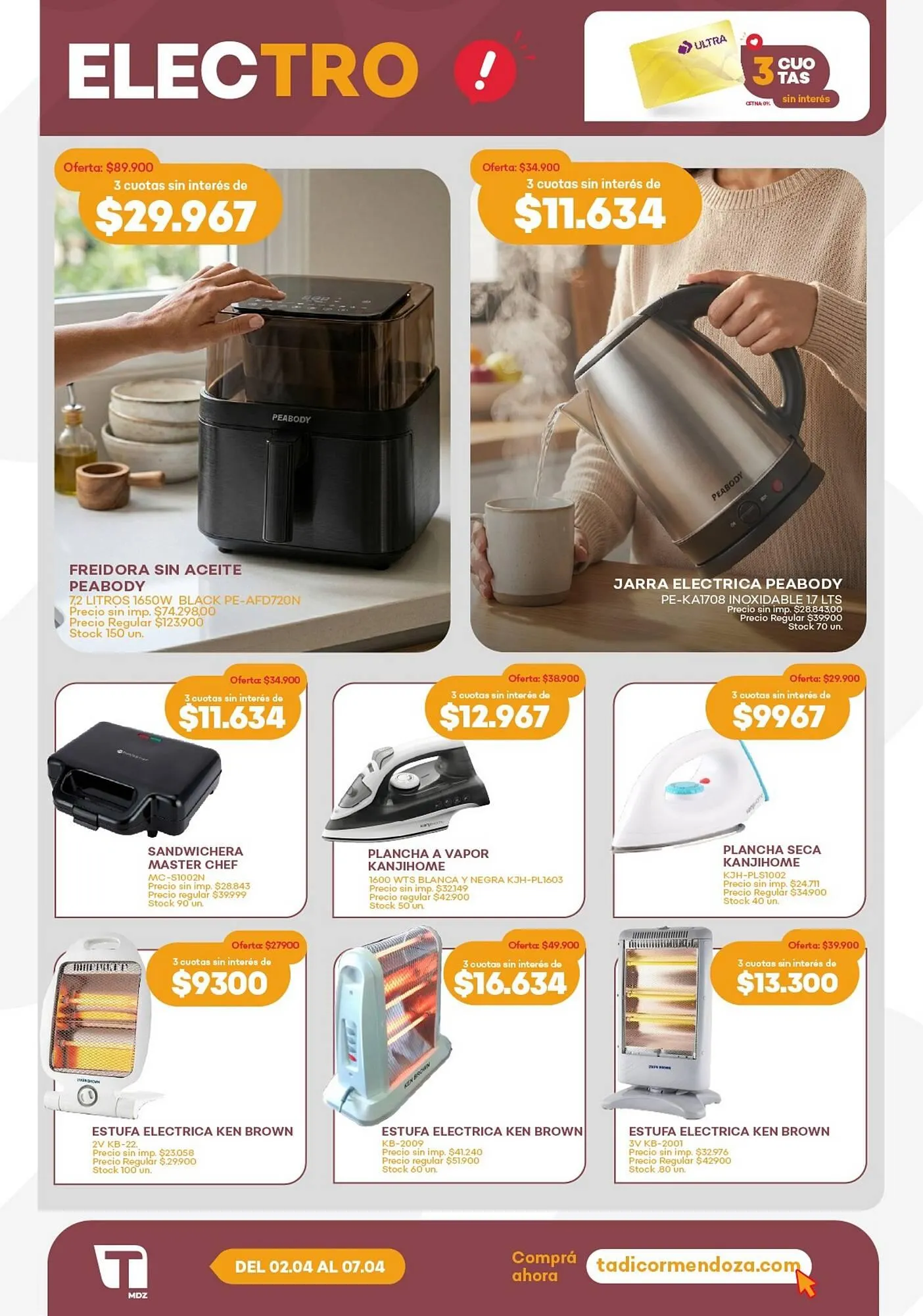 Ofertas de Catálogo Supermercados Tadicor 1 de abril al 7 de abril 2026 - Página 3 del catálogo