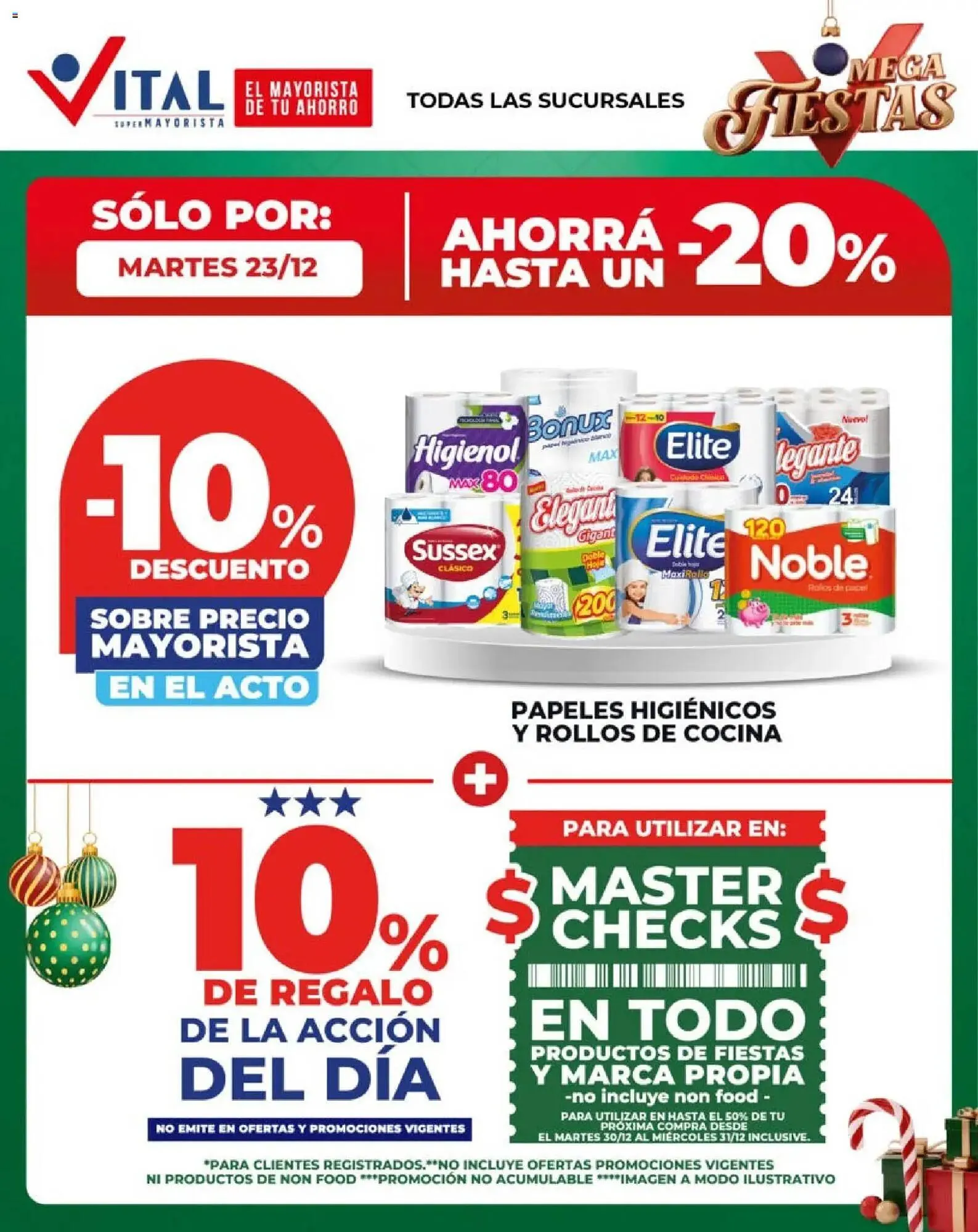 Ofertas de Catálogo Supermayorista Vital 23 de diciembre al 23 de diciembre 2025 - Página 2 del catálogo