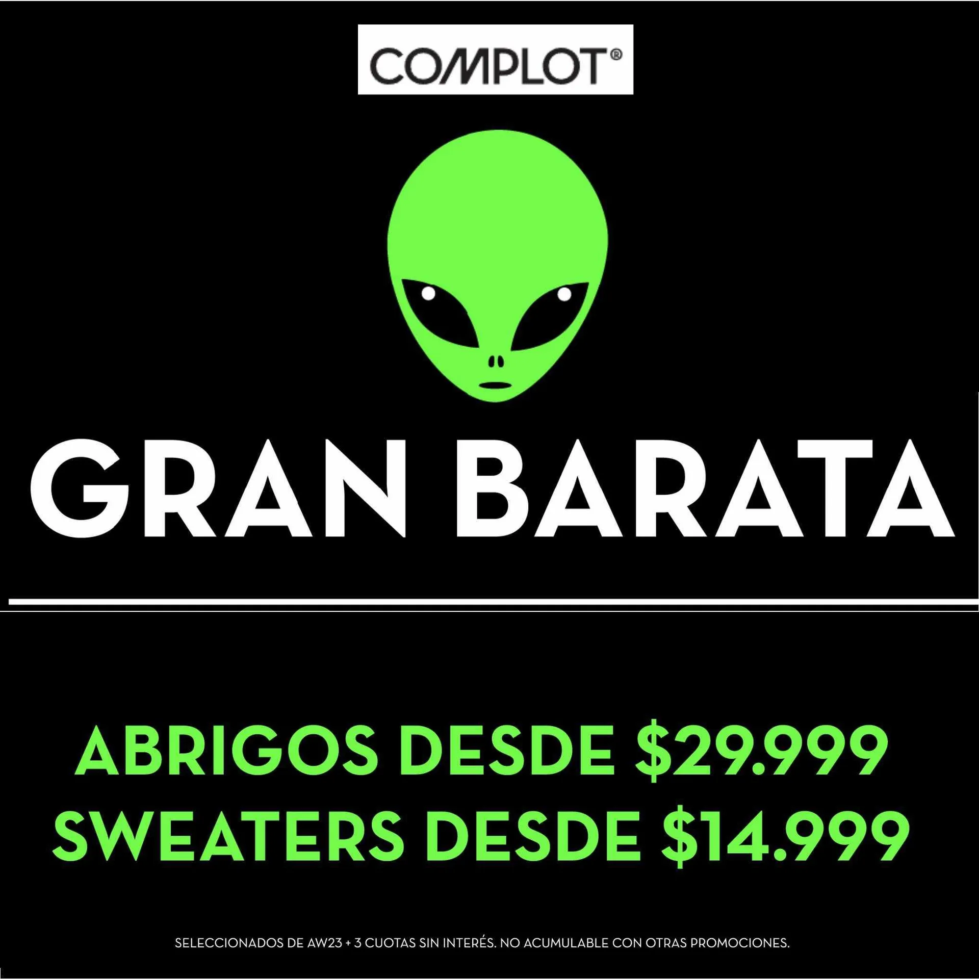 Catálogo Complot - 1