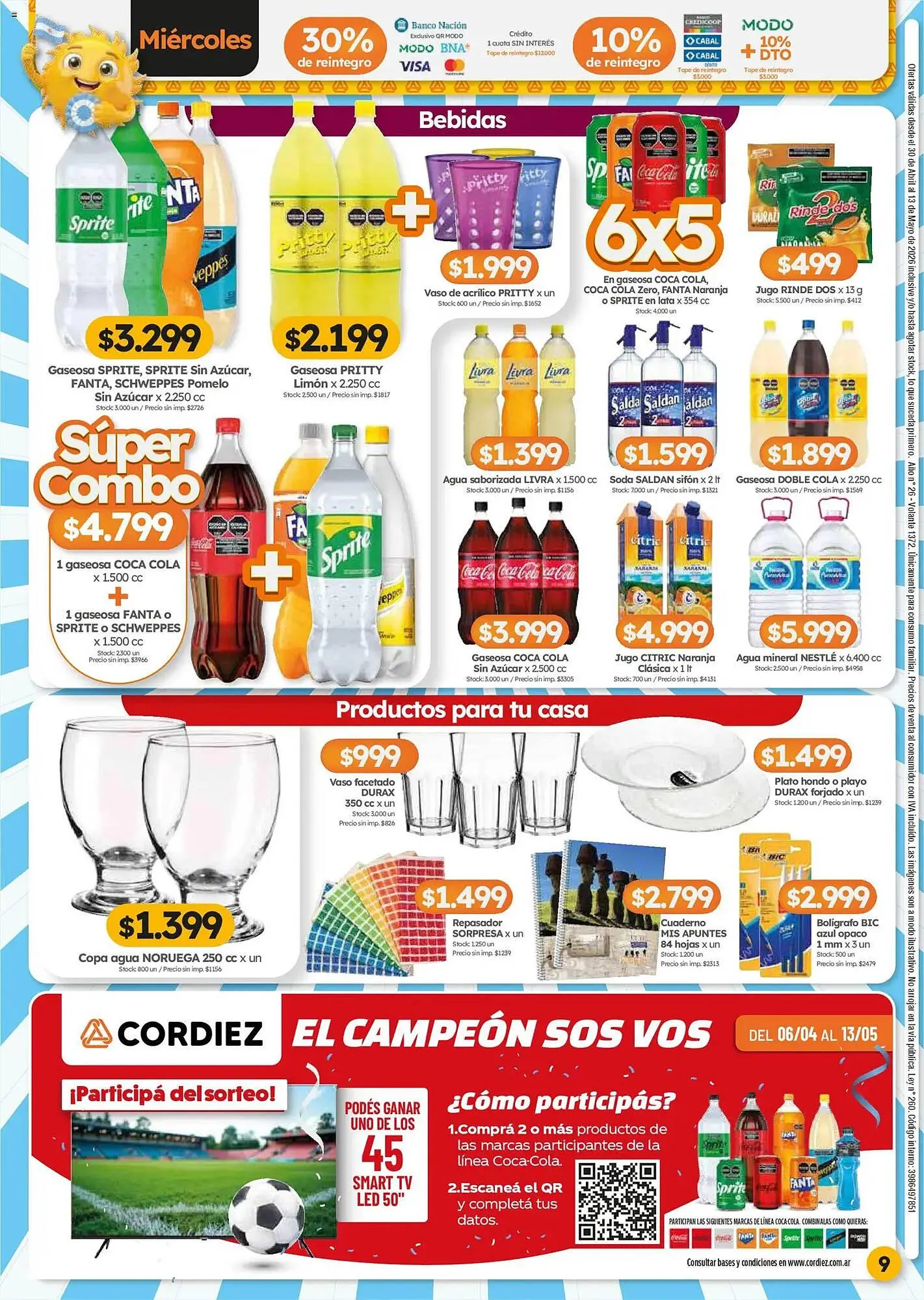 Ofertas de Folleto Cordiez 29 de abril al 14 de mayo 2026 - Página 9 del catálogo