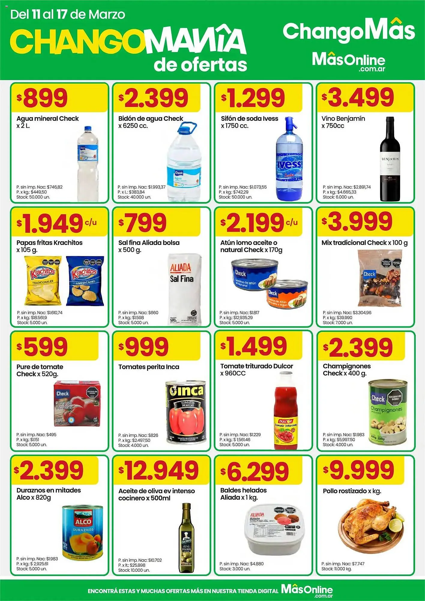 Ofertas de Catálogo Changomas 11 de marzo al 17 de marzo 2026 - Página 6 del catálogo
