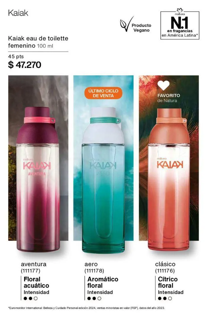 Ofertas de Catálogo Natura  3 de septiembre al 30 de septiembre 2024 - Página 89 del catálogo