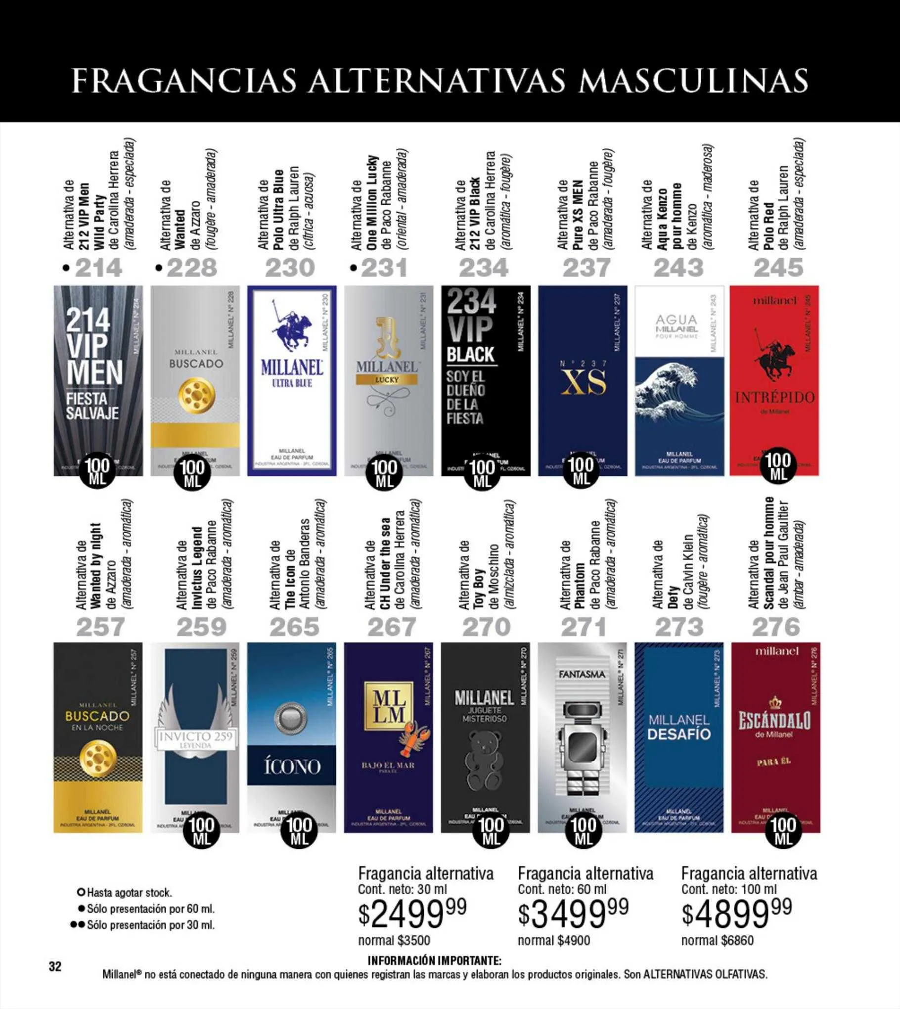 Ofertas de Catálogo Millanel Cosmética 21 de julio al 31 de julio 2023 - Página 32 del catálogo