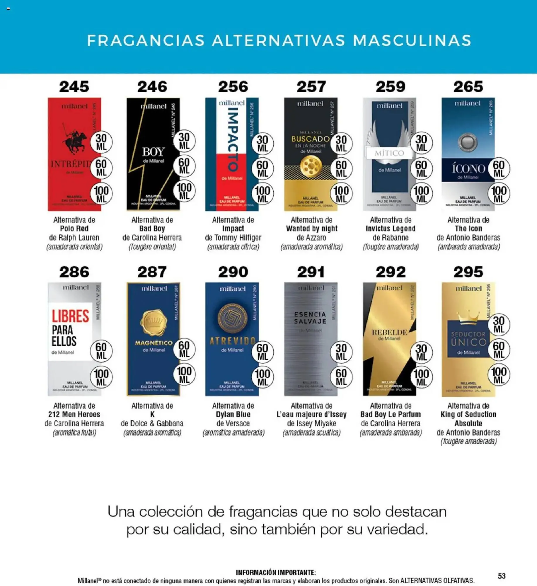 Ofertas de Catálogo Millanel Cosmética 2 de febrero al 2 de marzo 2026 - Página 53 del catálogo