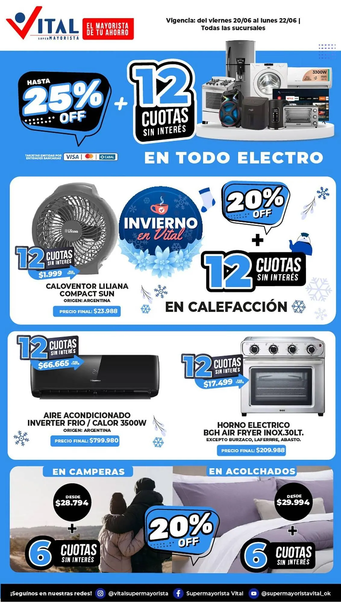 Ofertas de Catálogo Supermayorista Vital 20 de junio al 22 de junio 2026 - Página 2 del catálogo