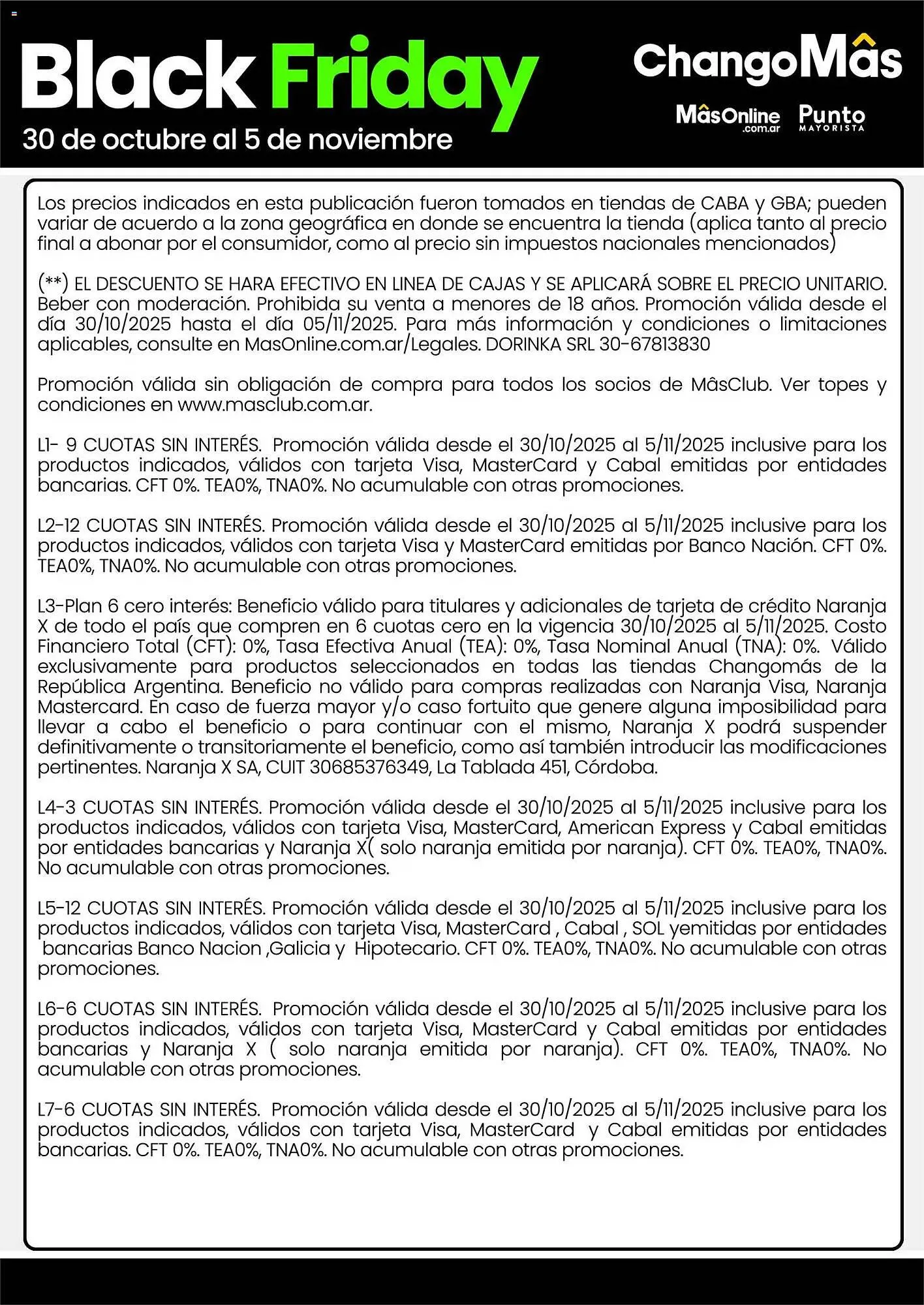 Ofertas de Catálogo Punto Mayorista 30 de octubre al 6 de noviembre 2025 - Página 21 del catálogo