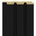 Revestimiento Wallpanel WPC negro 12 x 240 cm