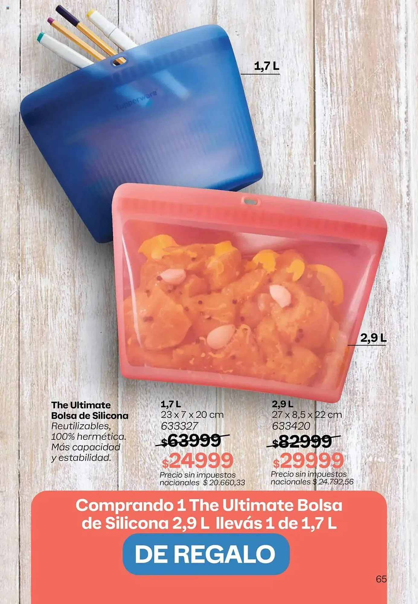 Ofertas de Folleto Tupperware 21 de septiembre al 5 de octubre 2025 - Página 66 del catálogo