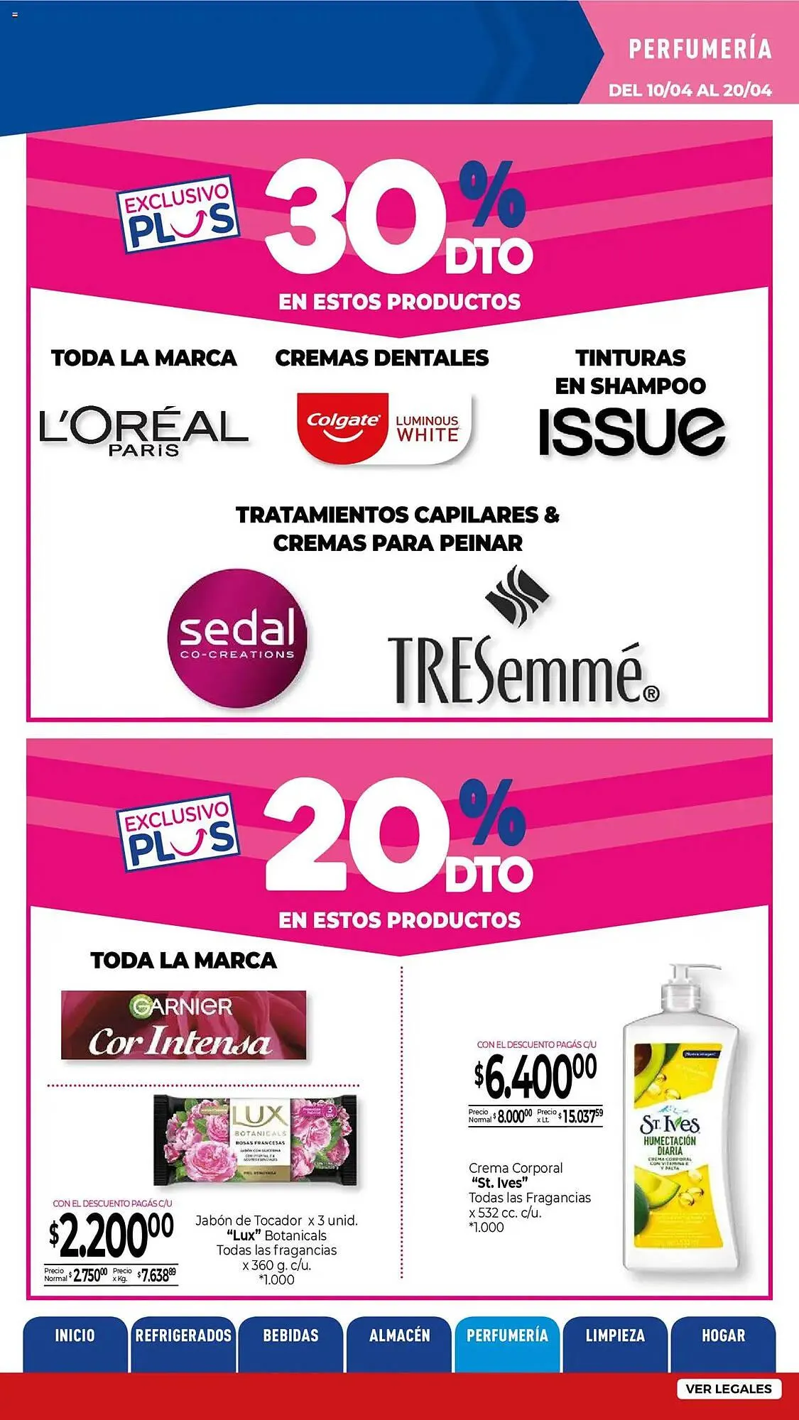Ofertas de Catálogo La Anonima 10 de abril al 20 de abril 2025 - Página 68 del catálogo