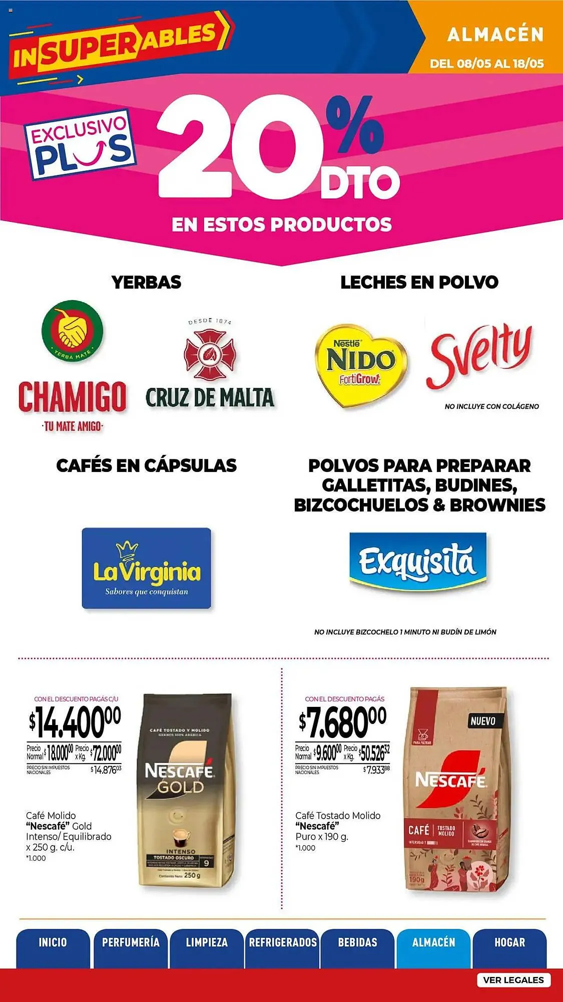 Ofertas de Catálogo La Anonima 8 de mayo al 18 de mayo 2025 - Página 30 del catálogo