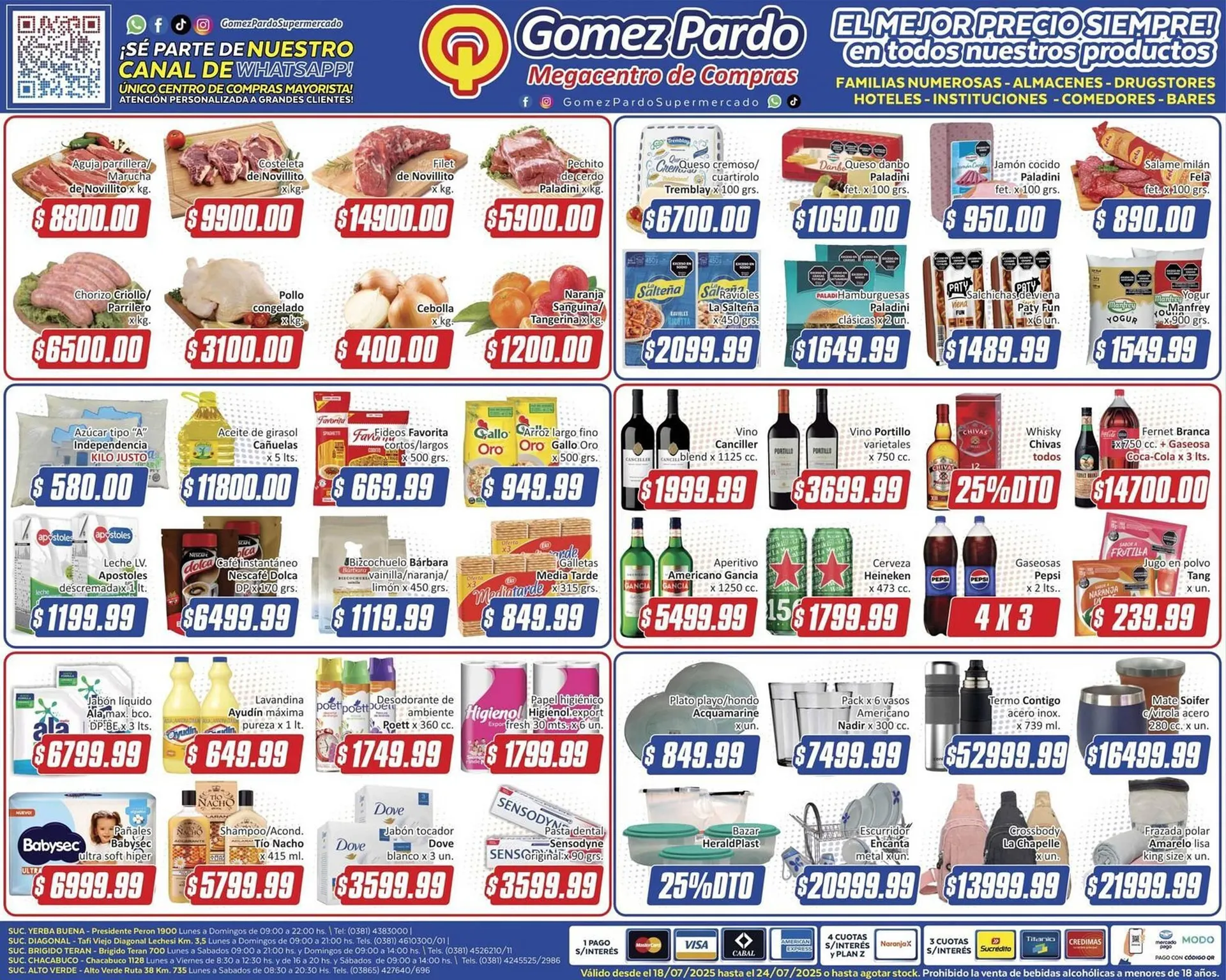 Ofertas de Catálogo Gomez Pardo 18 de julio al 26 de julio 2025 - Página 1 del catálogo