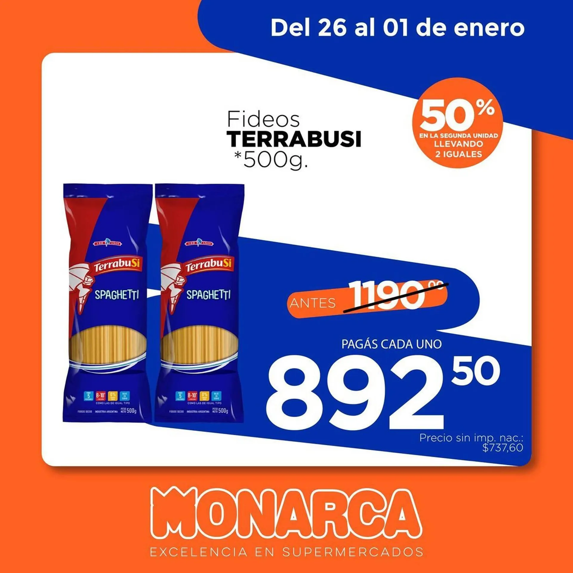 Ofertas de Catálogo Supermercados Monarca 29 de diciembre al 1 de enero 2026 - Página 7 del catálogo