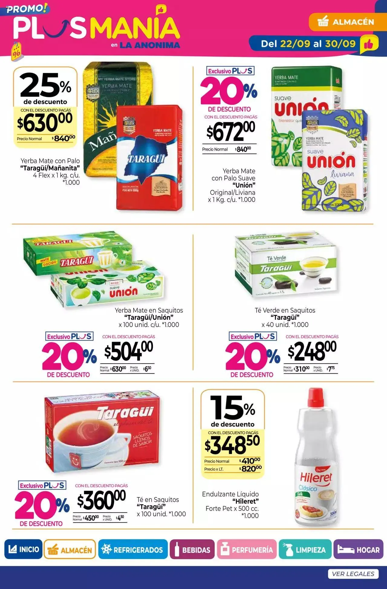 Ofertas de La Anonima - Super Ventajas - Septiembre 2022 22 de septiembre al 30 de septiembre 2023 - Página 10 del catálogo