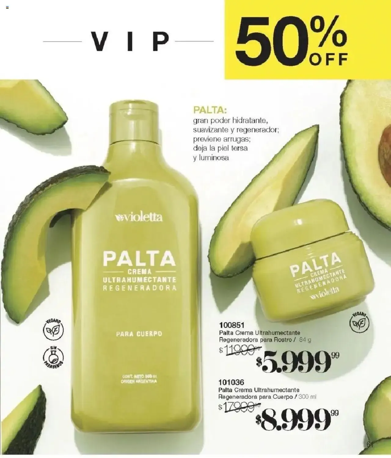 Ofertas de Violetta catálogo 3 de julio al 31 de diciembre 2024 - Página 61 del catálogo