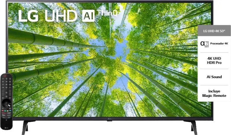 Smart Tv 50 Pulgadas 4K Ultra Hd 50Uq8050psb - LG