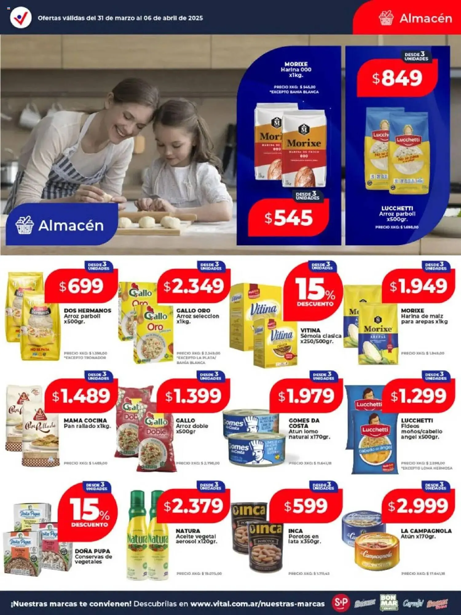 Ofertas de Catálogo Supermayorista Vital 31 de marzo al 6 de abril 2025 - Página 16 del catálogo