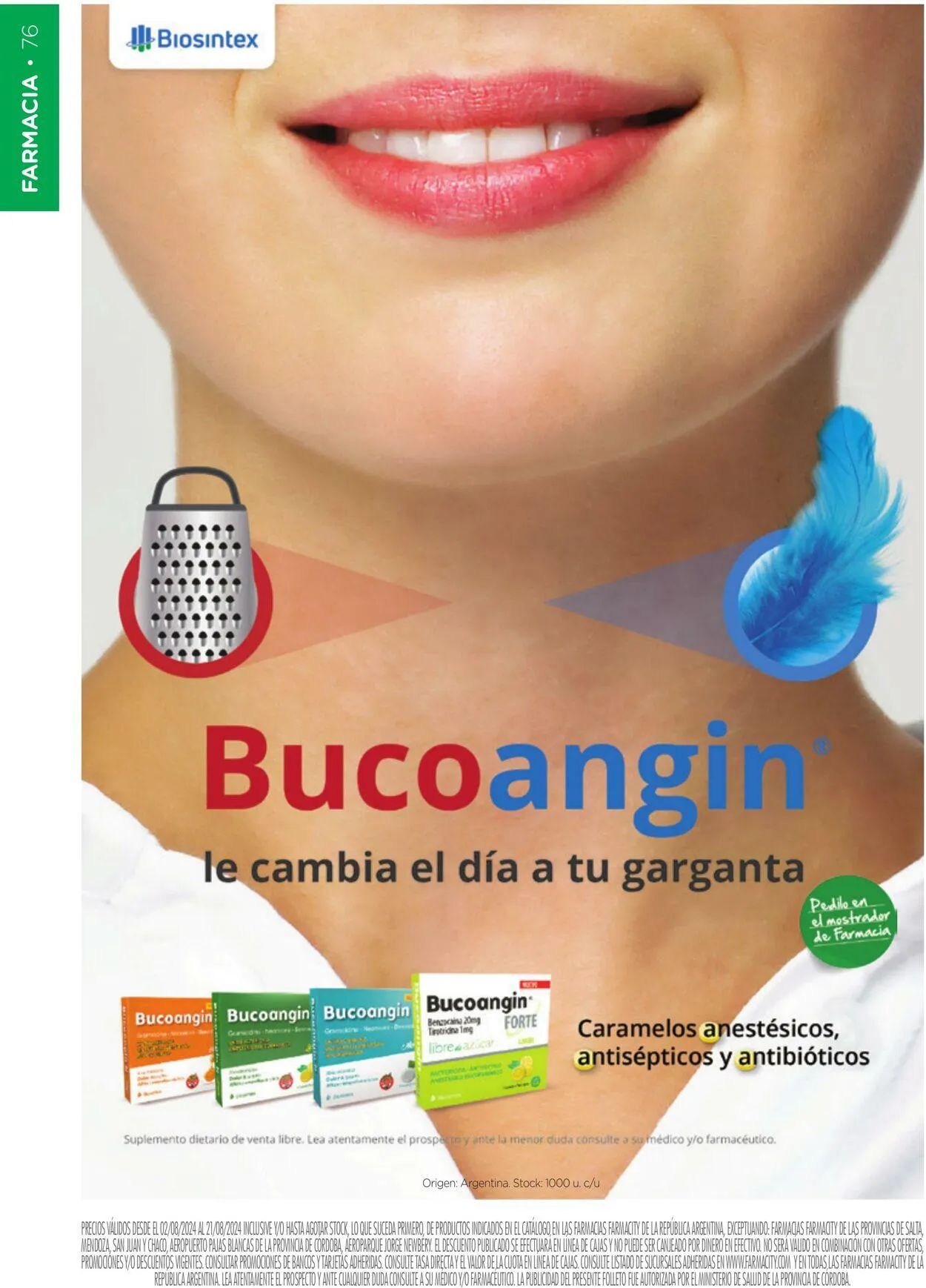 Ofertas de Farmacity 1 de agosto al 31 de agosto 2024 - Página 76 del catálogo