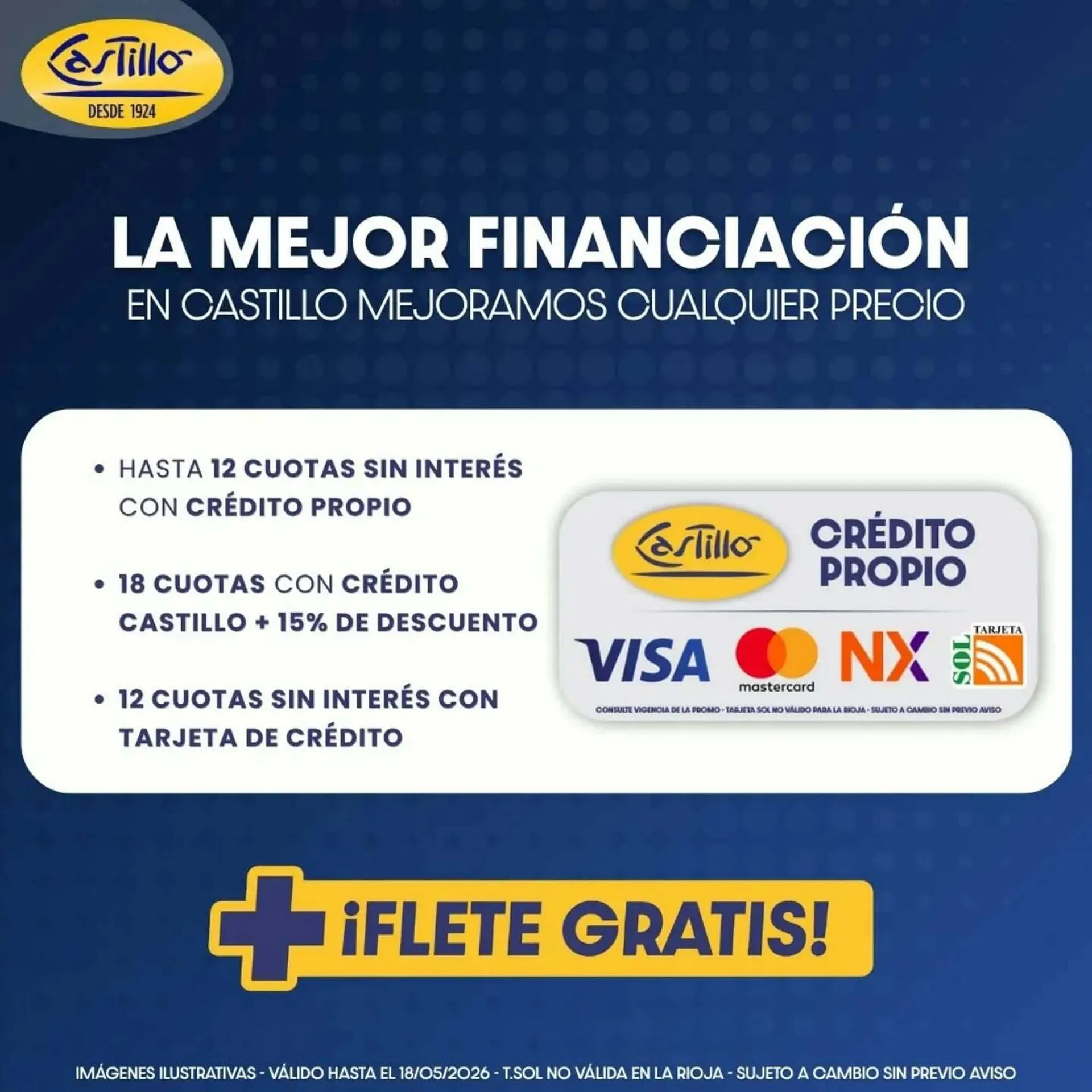 Ofertas de Catálogo Castillo Hogar 6 de mayo al 18 de mayo 2026 - Página 5 del catálogo