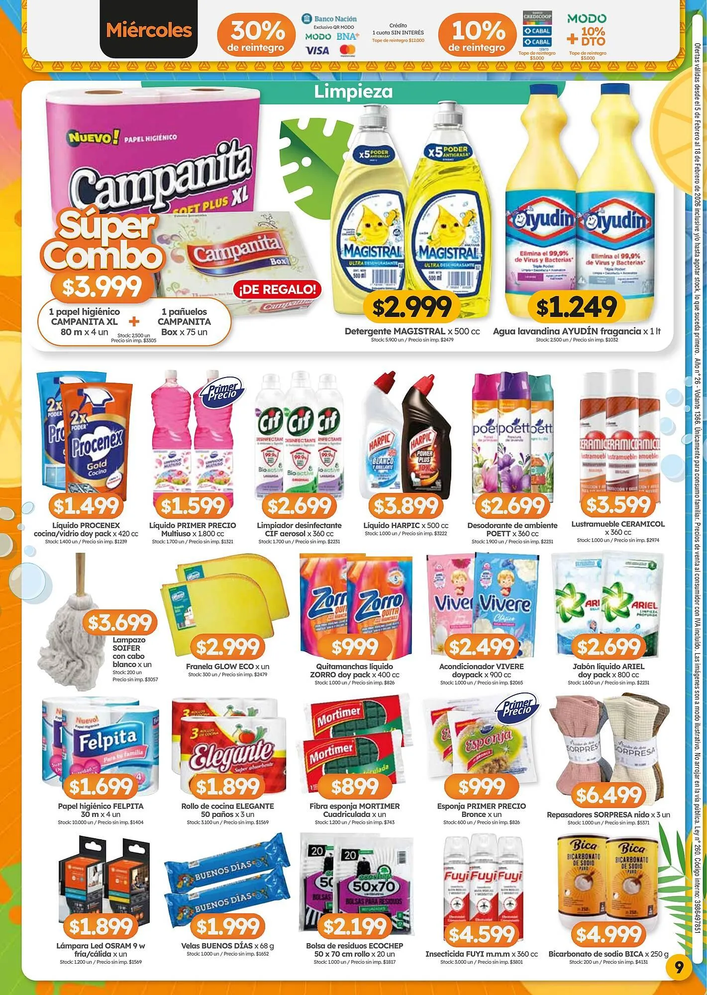 Ofertas de Folleto Cordiez 5 de febrero al 18 de febrero 2026 - Página 9 del catálogo