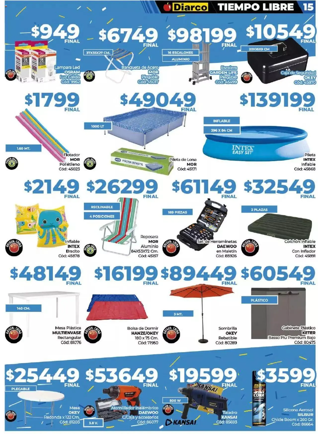 Ofertas de Diarco ofertas 4 de diciembre al 10 de diciembre 2023 - Página 19 del catálogo