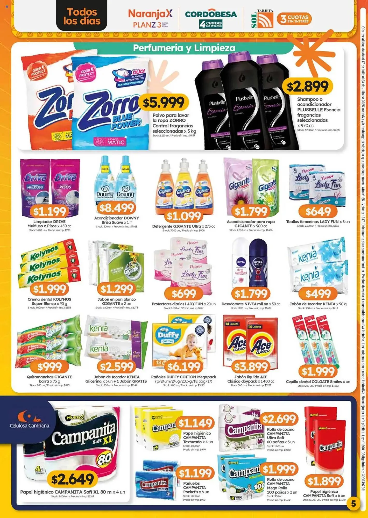 Ofertas de Catálogo Cordiez 17 de julio al 23 de julio 2025 - Página 5 del catálogo