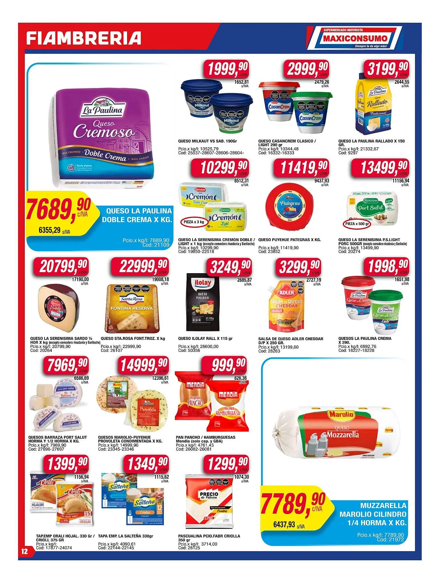 Ofertas de Catálogo Maxiconsumo 28 de julio al 4 de agosto 2025 - Página 12 del catálogo