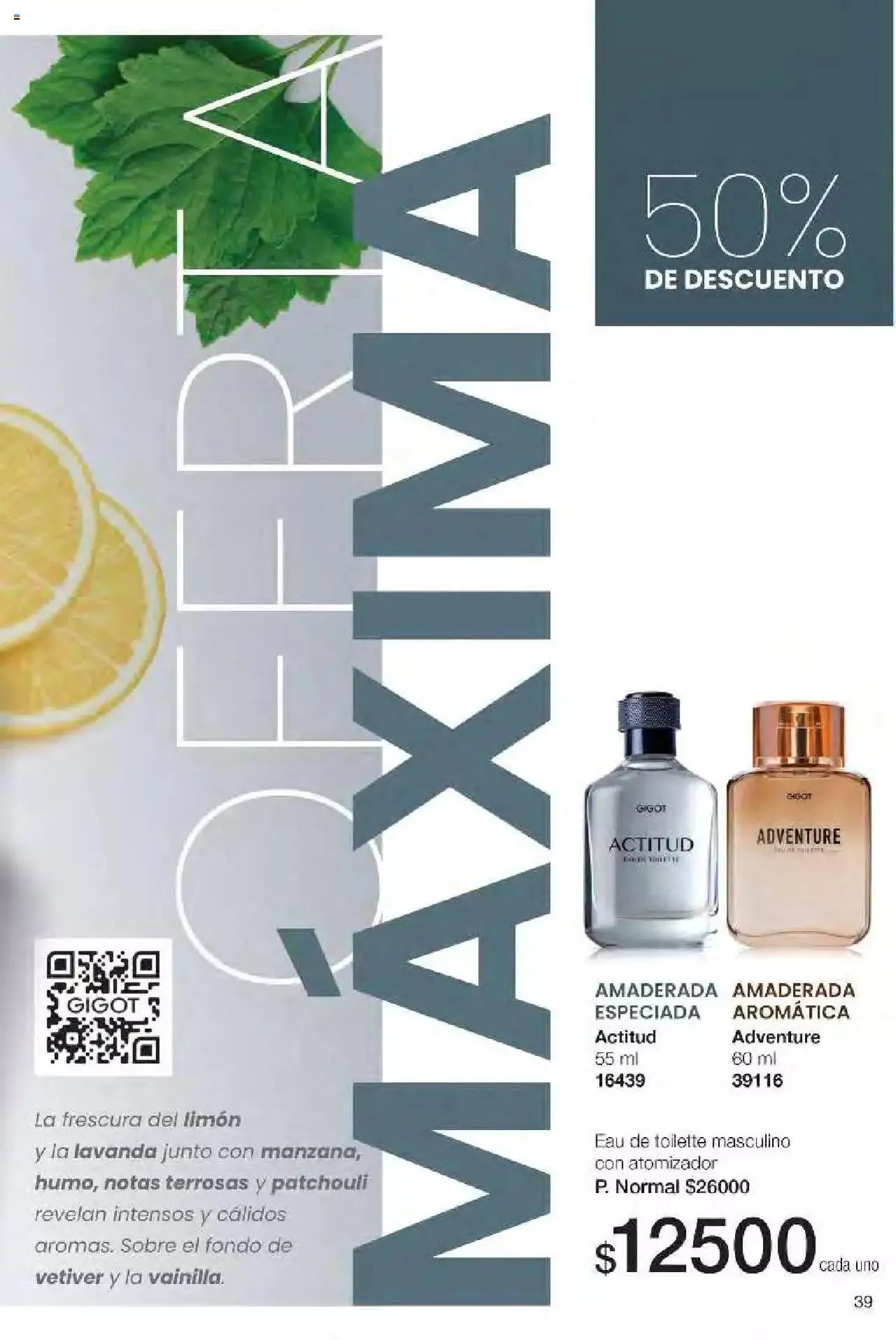 Ofertas de Gigot folleto 6 12 de marzo al 31 de diciembre 2024 - Página 39 del catálogo